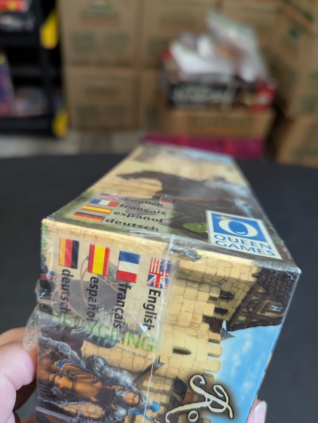 ROBBER KNIGHTS Board Game by Queen Games SEALED 2006