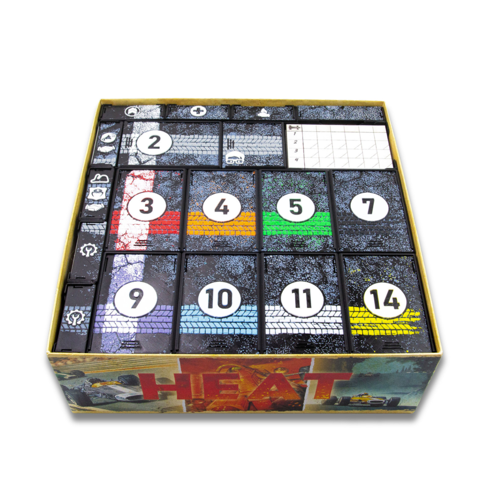 Heat Pedal to the Metal Organizer Insert Fits Base Game + Expansions Storage Box