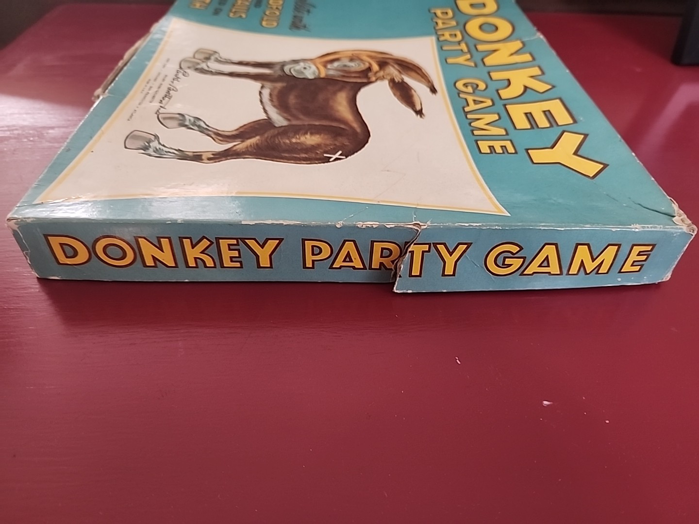 Donkey Party Game 1950’s 60’s Parker Brothers Vintage