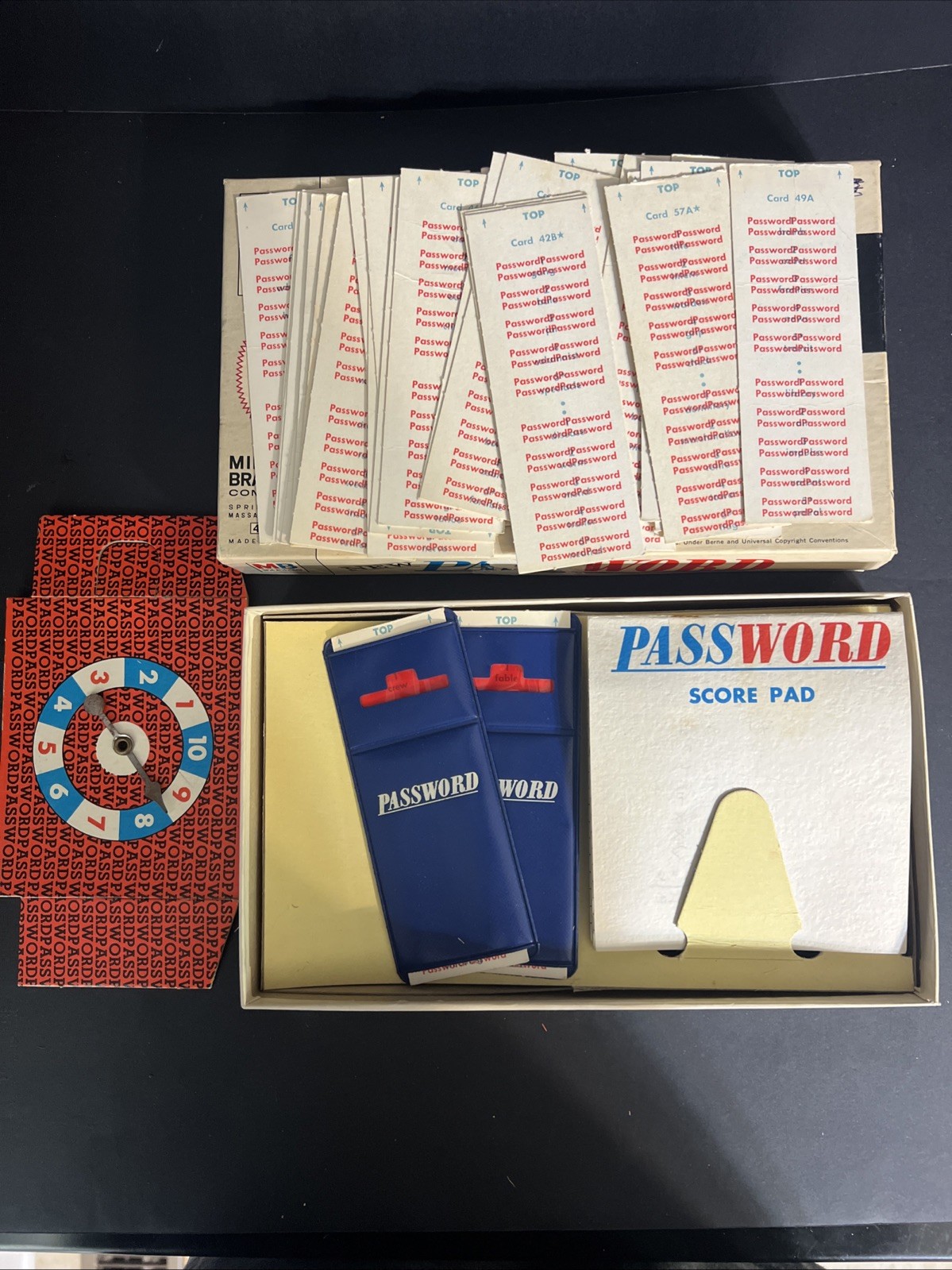 Milton Bradley #4260 Vintage Password Game Volume 6 1966 For Ages 10 to Adult