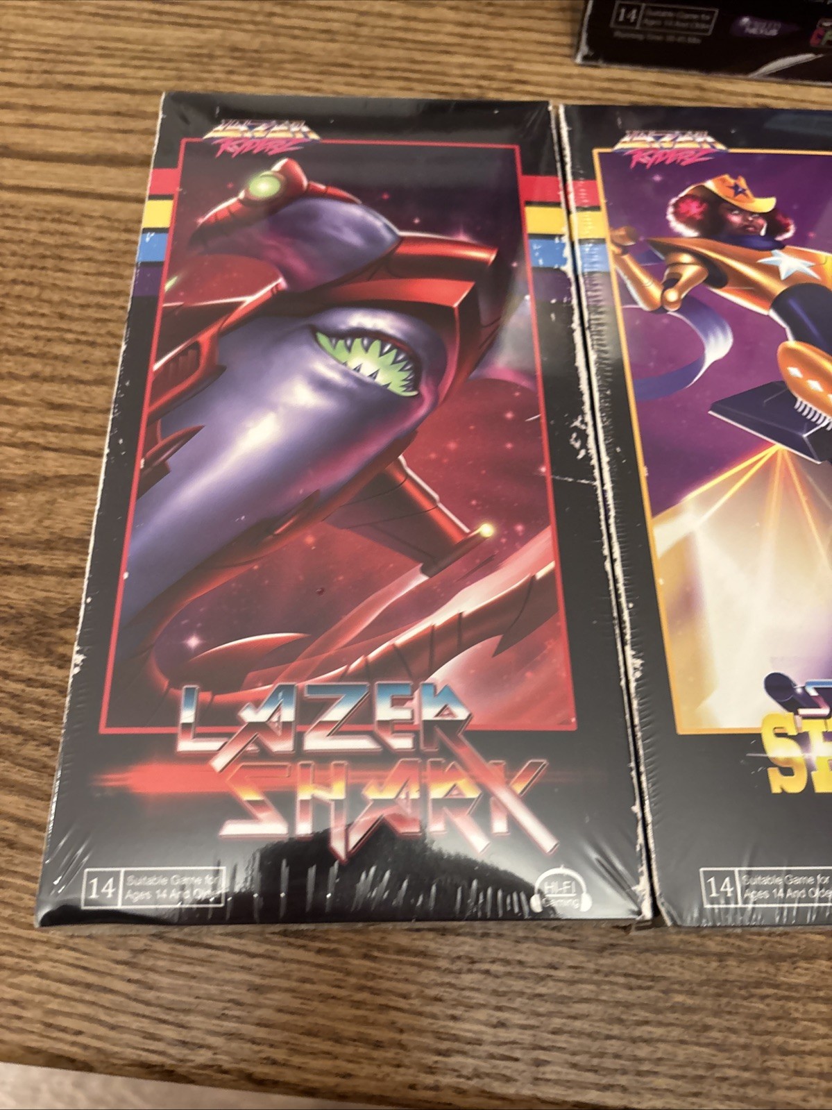 Lazer Ryderz Board Game Original Series Box Set Games Are Sealed The Box Is Not