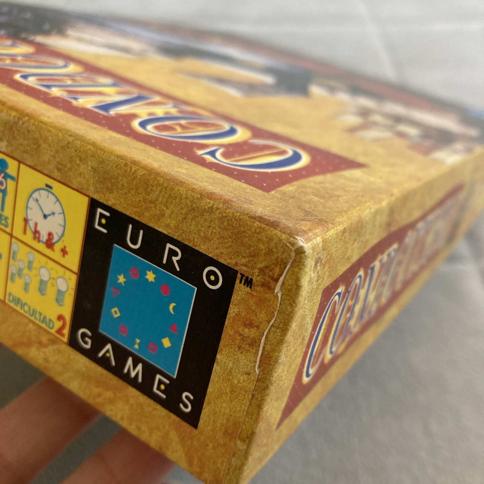 Condottiere Board Game COMPLETE IN BOX Eurogames Descartes Multilingual Edition