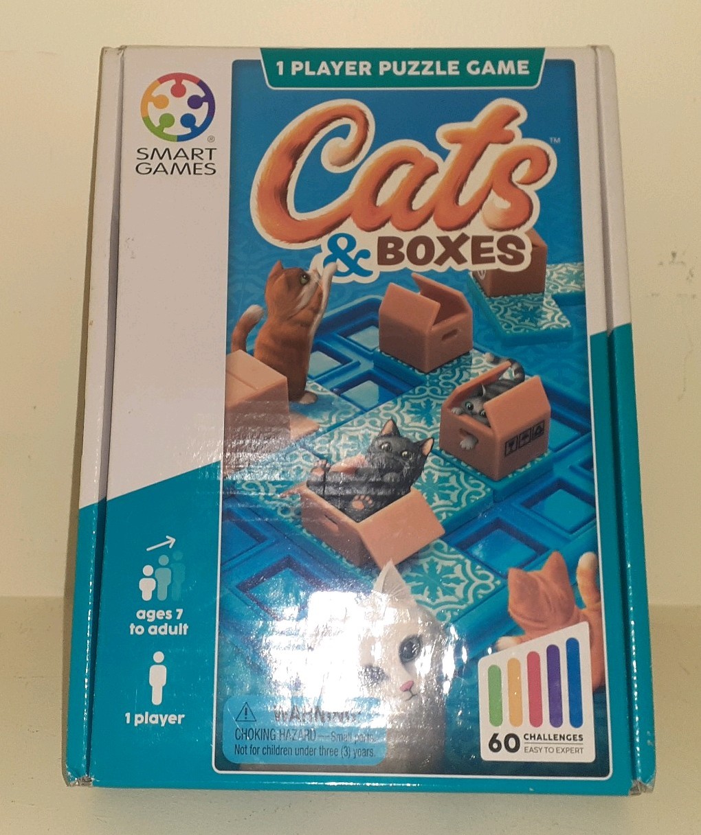 Cats & Boxes 1 Player Sealed Brand New Game