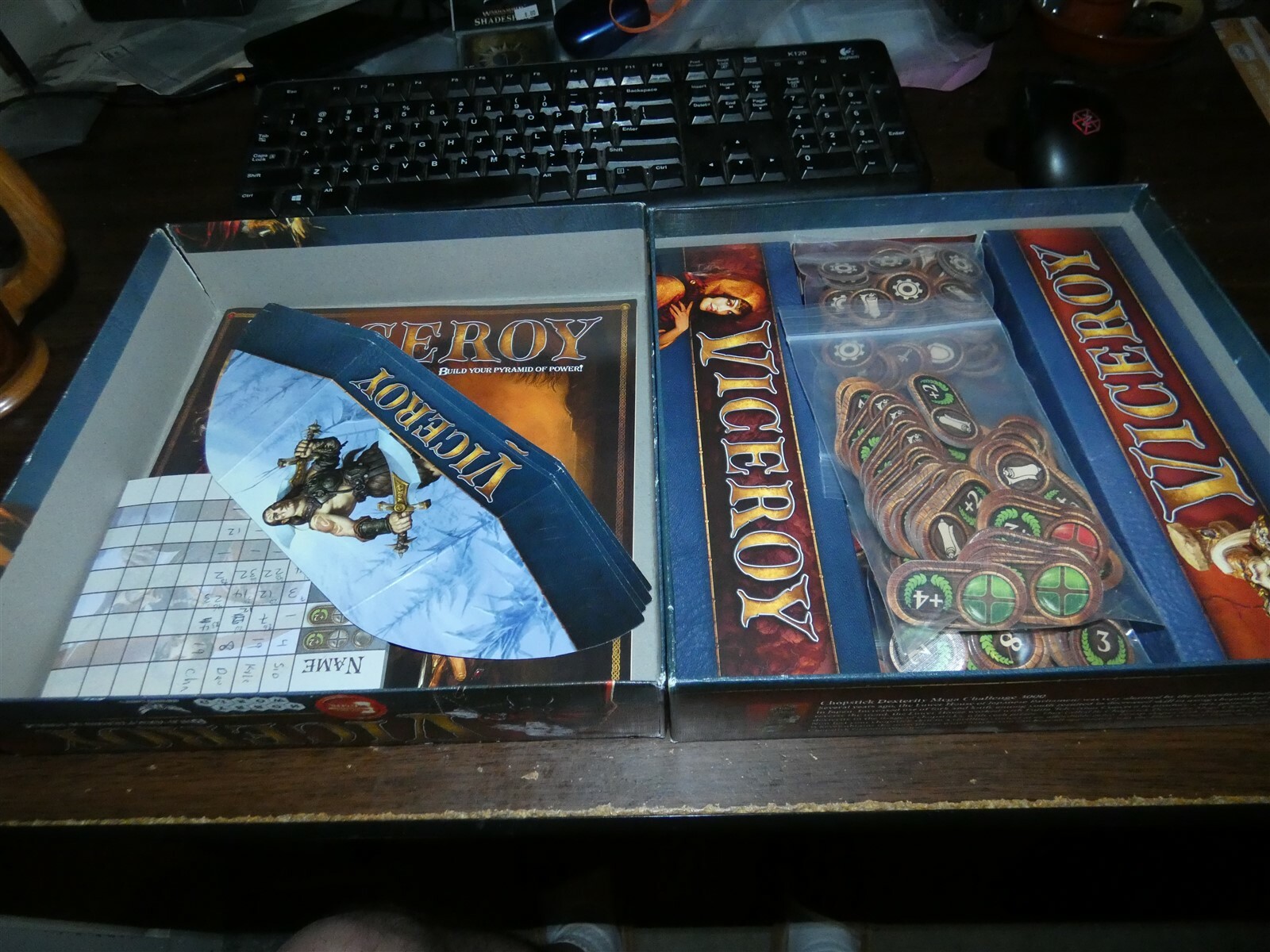 Mayday Games: Viceroy: Complete with Kickstarter Cards