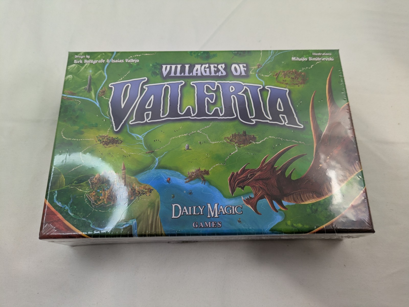 Villages of Valeria Card Game by Daily Magic Games Strategy New