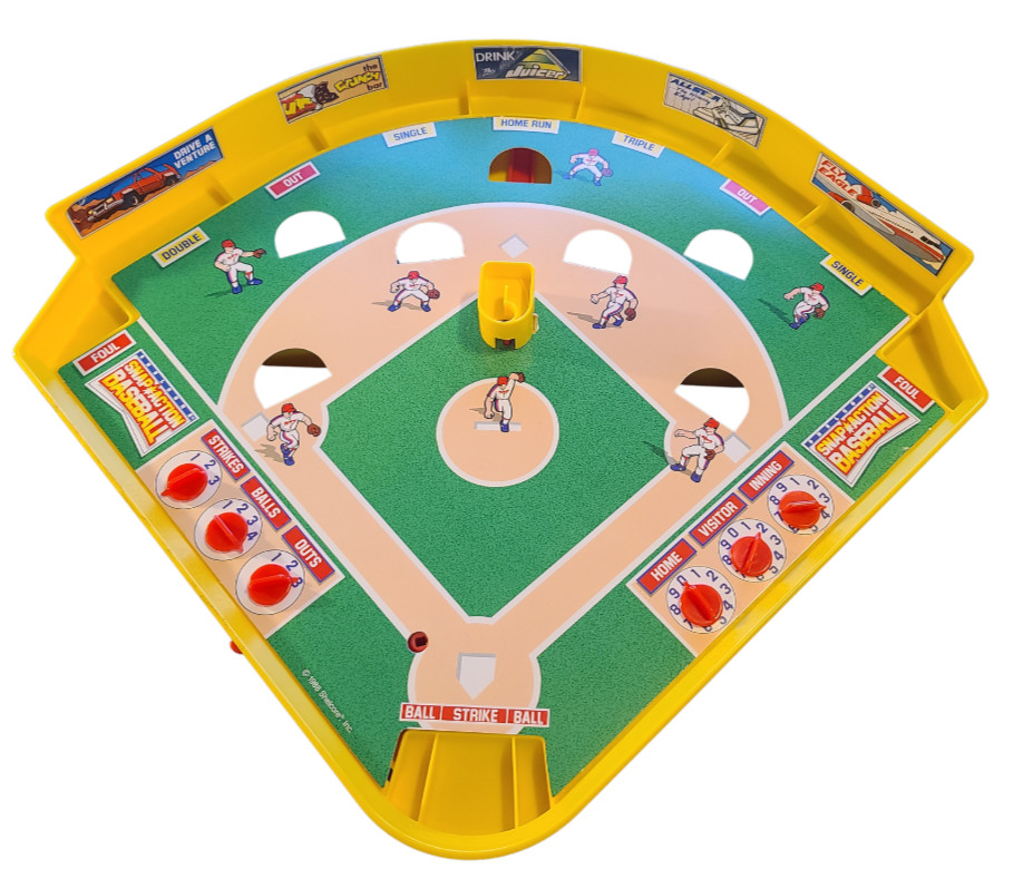 Time Machine Baseball Vintage Tabletop Game Complete Open Box Excellent Conditio