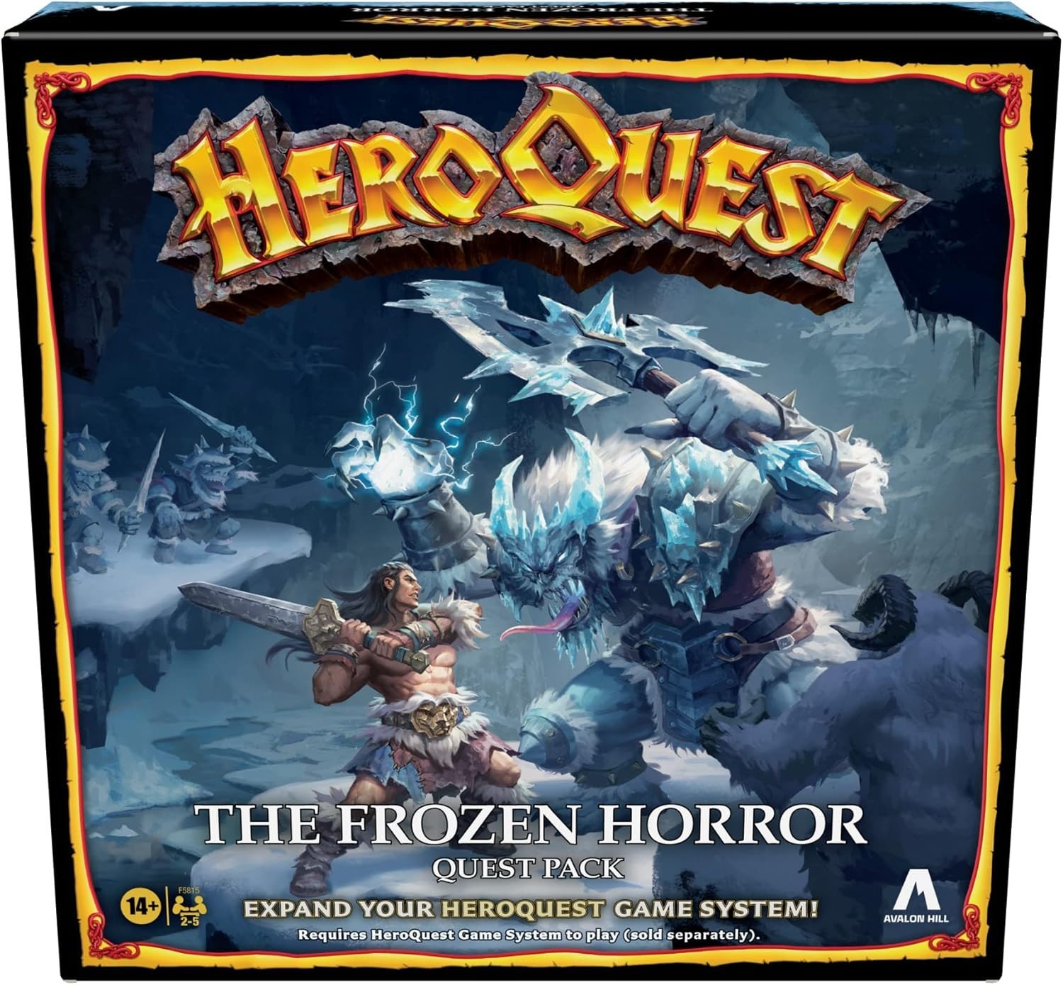 The Frozen Horror Quest Pack for HeroQuest – 21 Miniatures & Immersive Gameplay