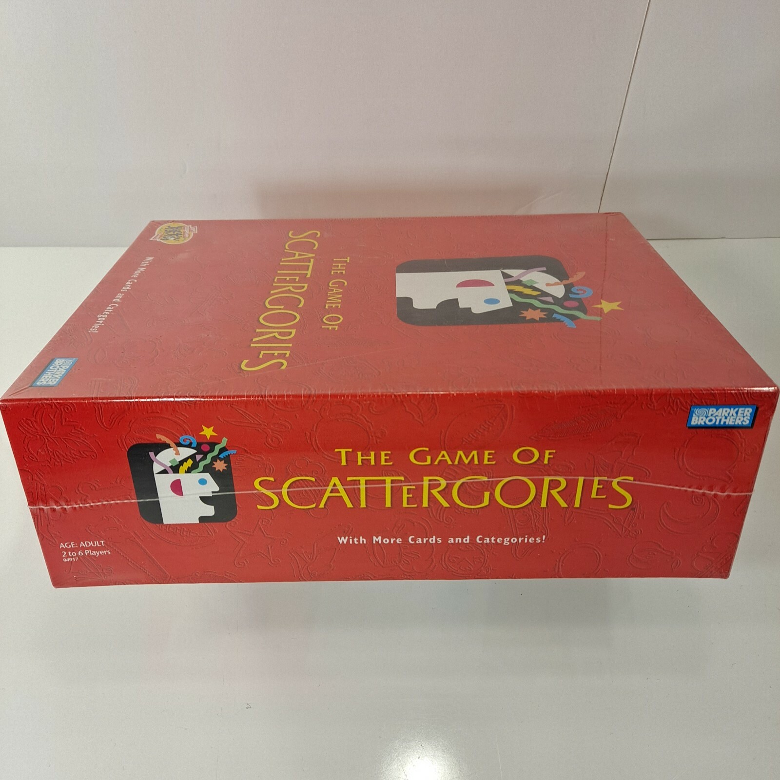 The Game Of SCATTERGORIES New FACTORY SEALED BOX Hasbro Board Game