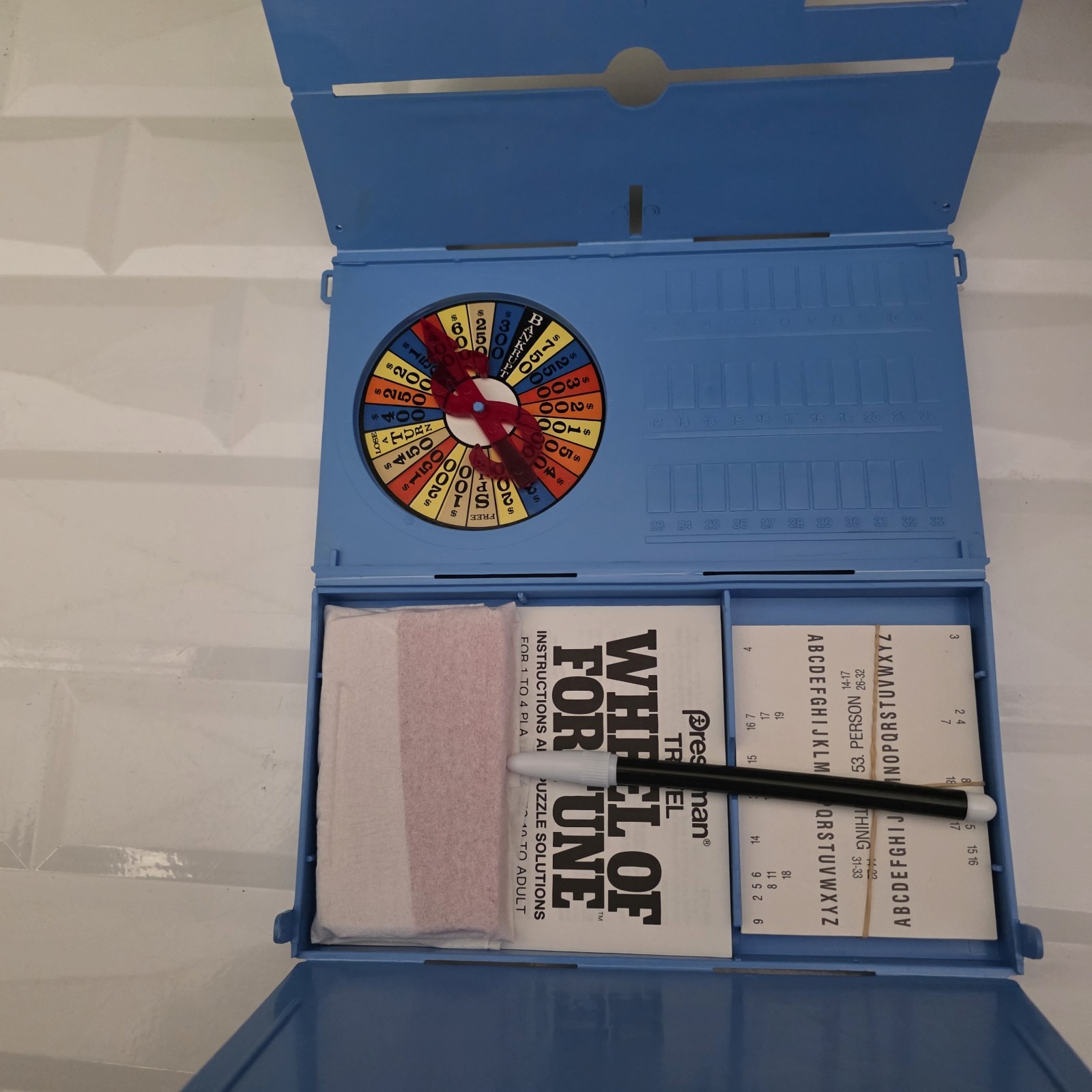 Wheel of Fortune Travel Edition – Pressman 2255