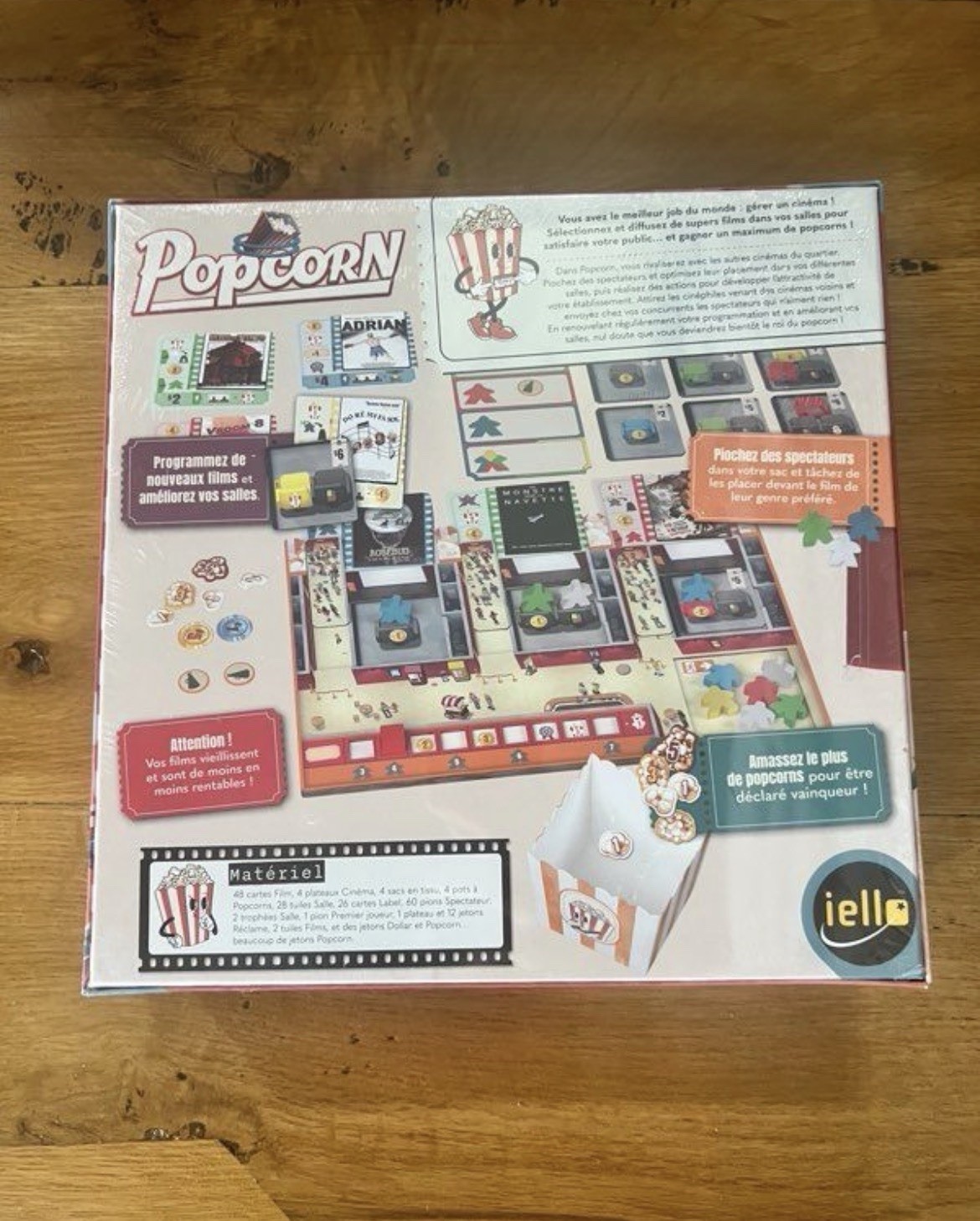Popcorn – Board Game – Iello NEW