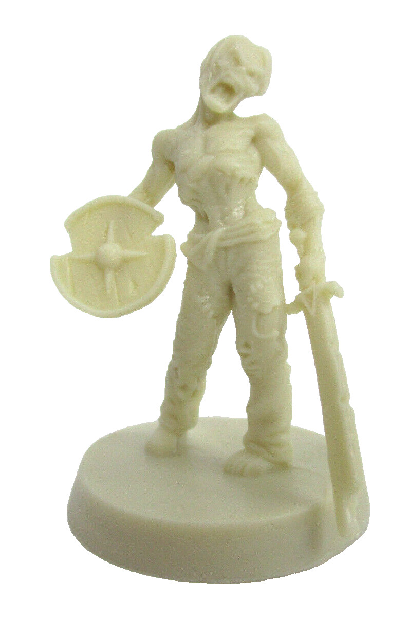 HeroQuest: 2x ZOMBIE Minis & Card NEW!!