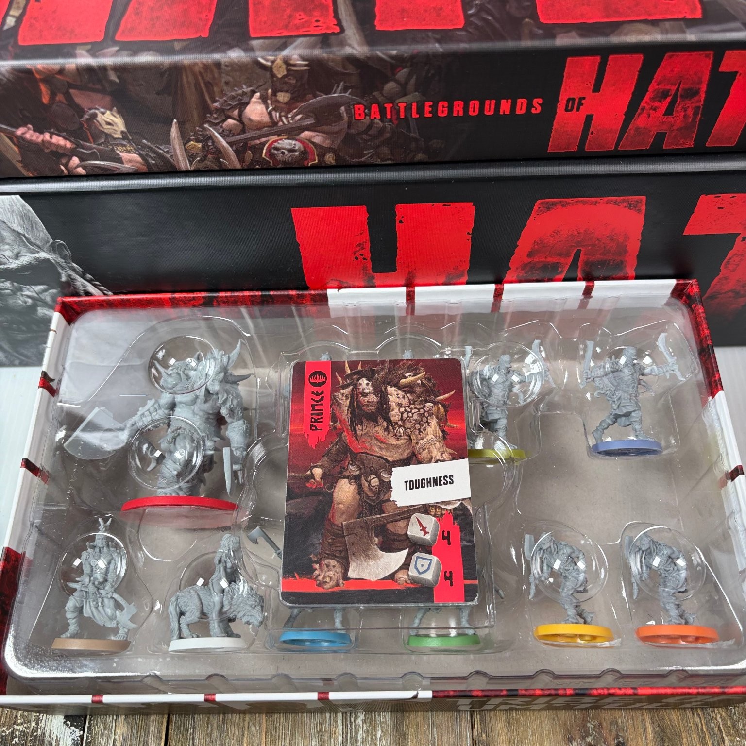HATE Kickstarter Exclusive Board Game Tyrant Pledge Adrian Smith w/ 5 Expansions