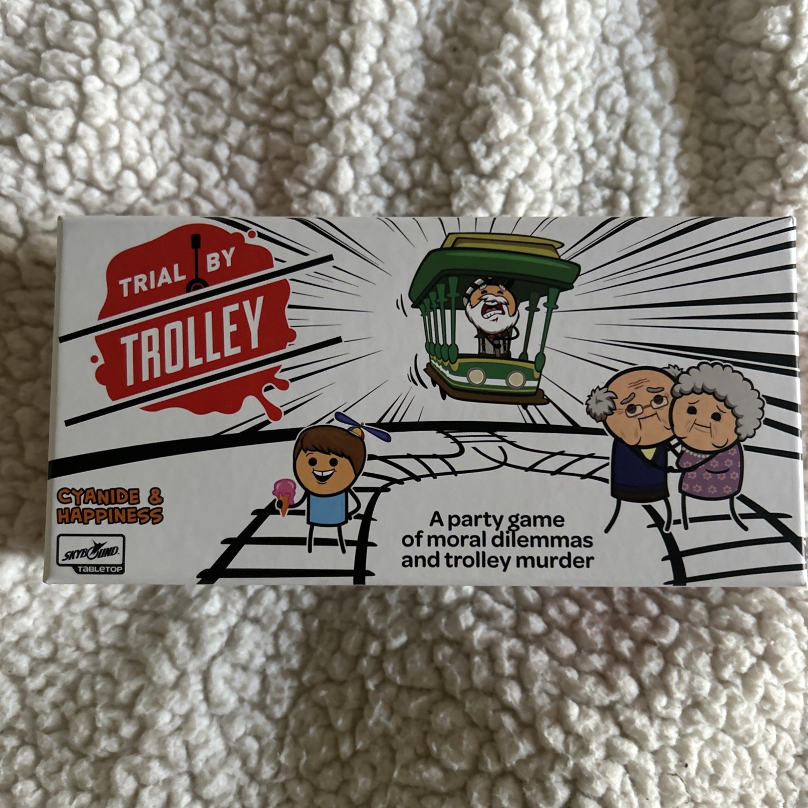 Skybound Trial by Trolley Moral Dilemma and Murder Party Game – SKY4214