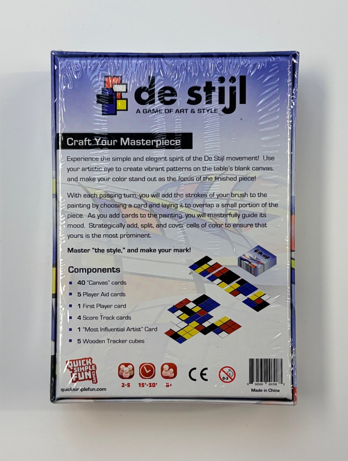 DE STIJL A Game of Art & Style NEW & SEALED
