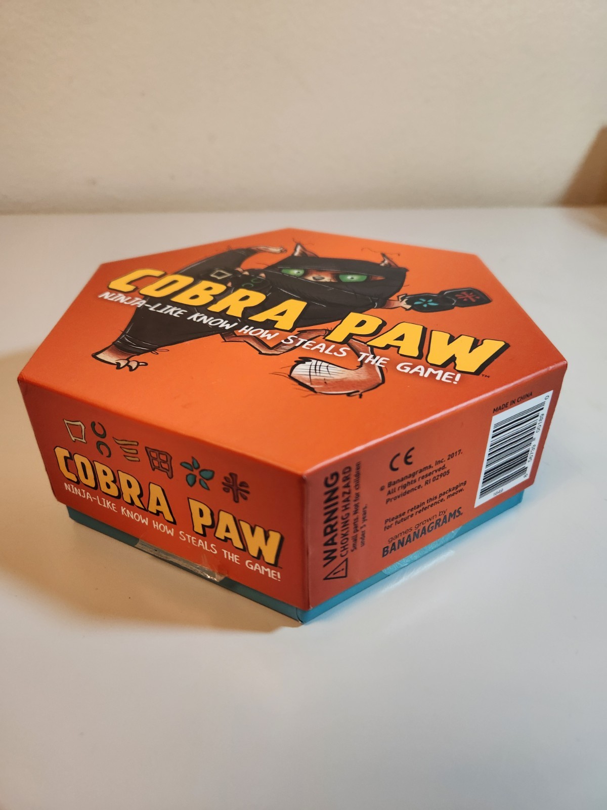 Cobra Paw Ninja Tile Game Bananagrams Master Meow Clawfuku Cat Ninja COMPLETE