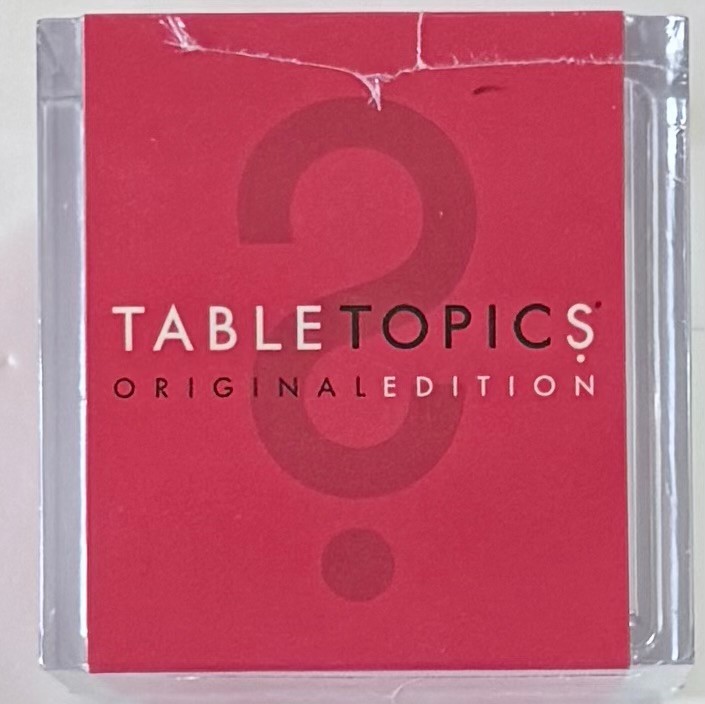 Table Topics Game Original Edition Brand New Wrapped