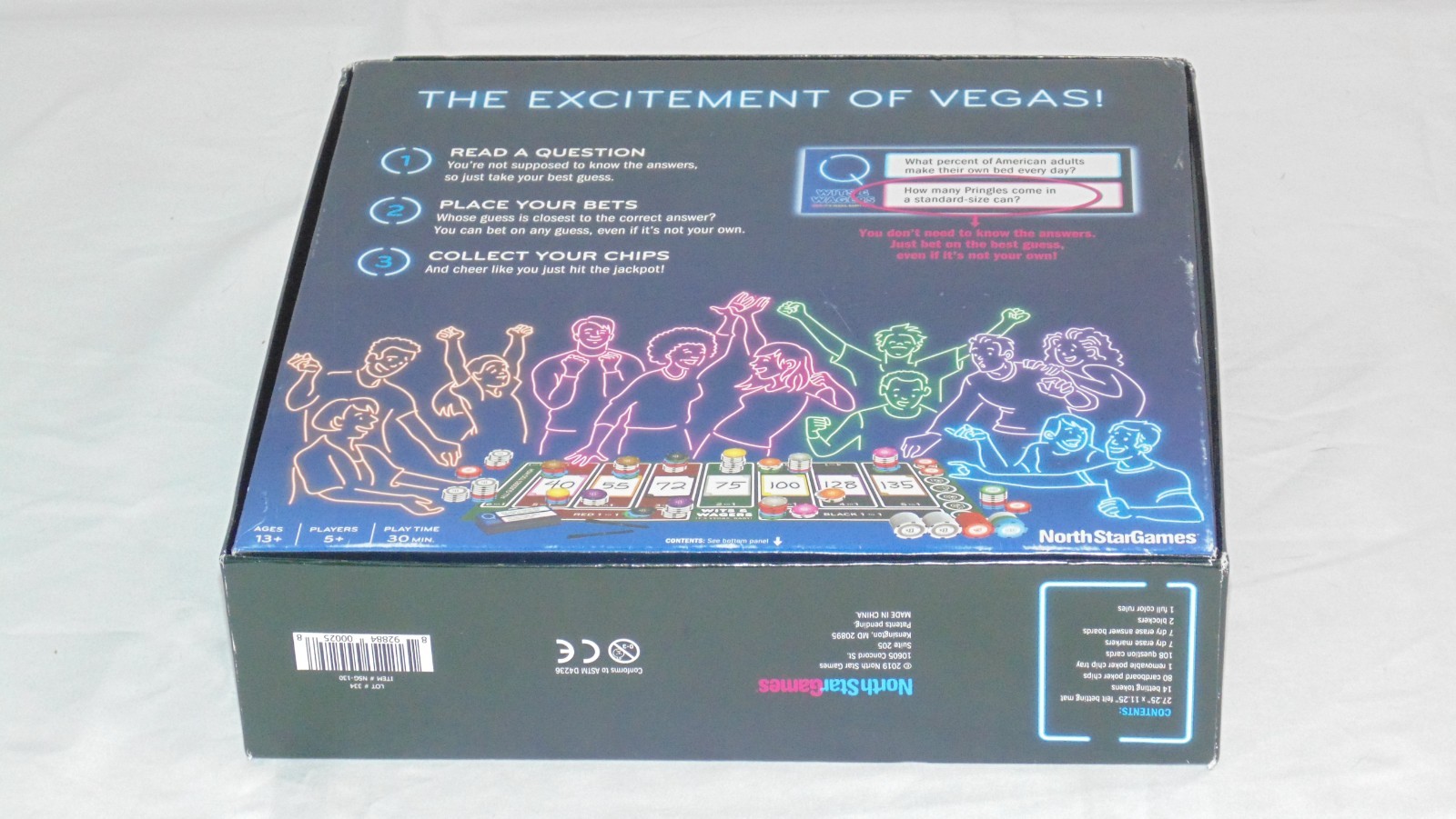 North Star Games Wits & Wagers It’s Vegas Baby