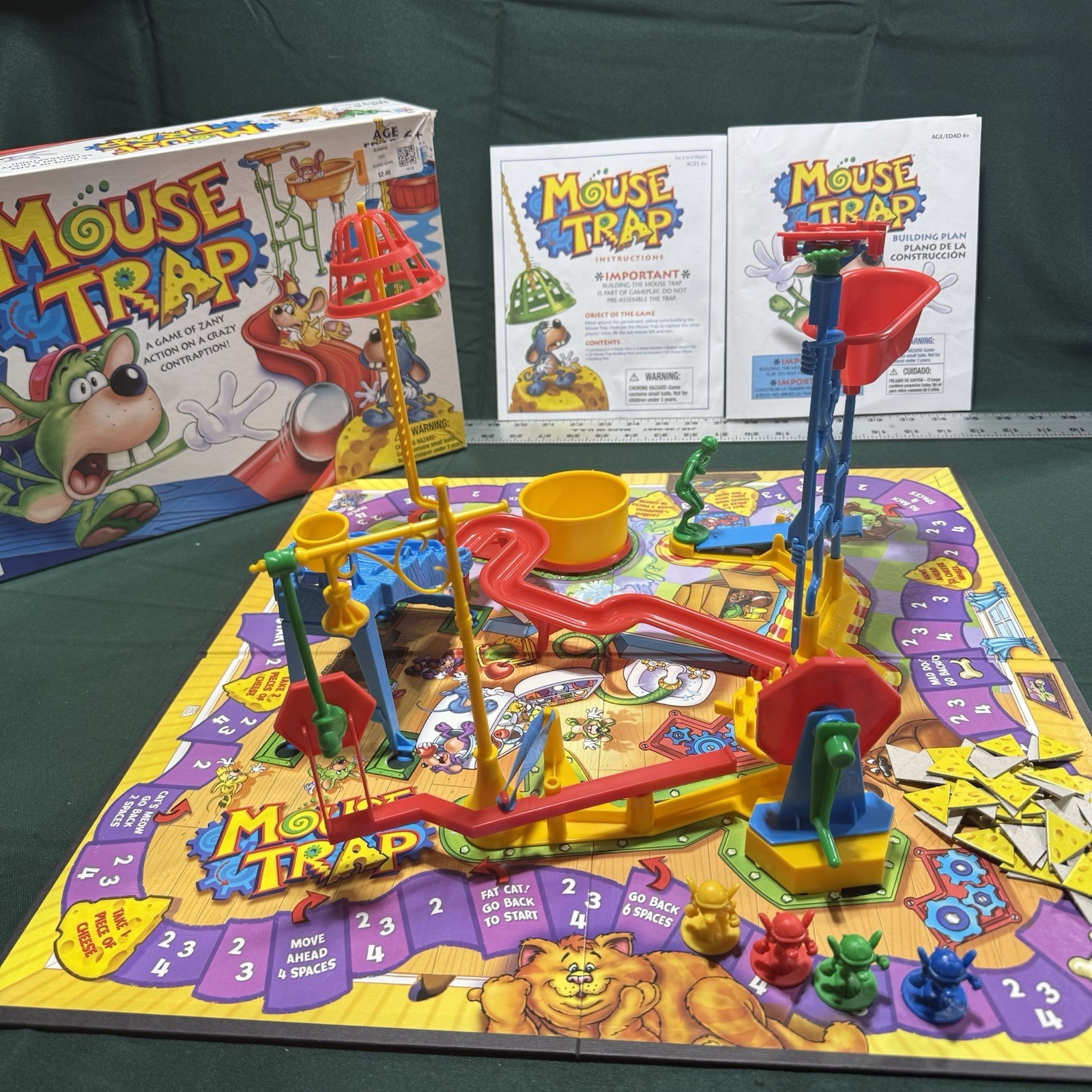 Mouse Trap Classic Board Game 2005 Hasbro Milton Bradley