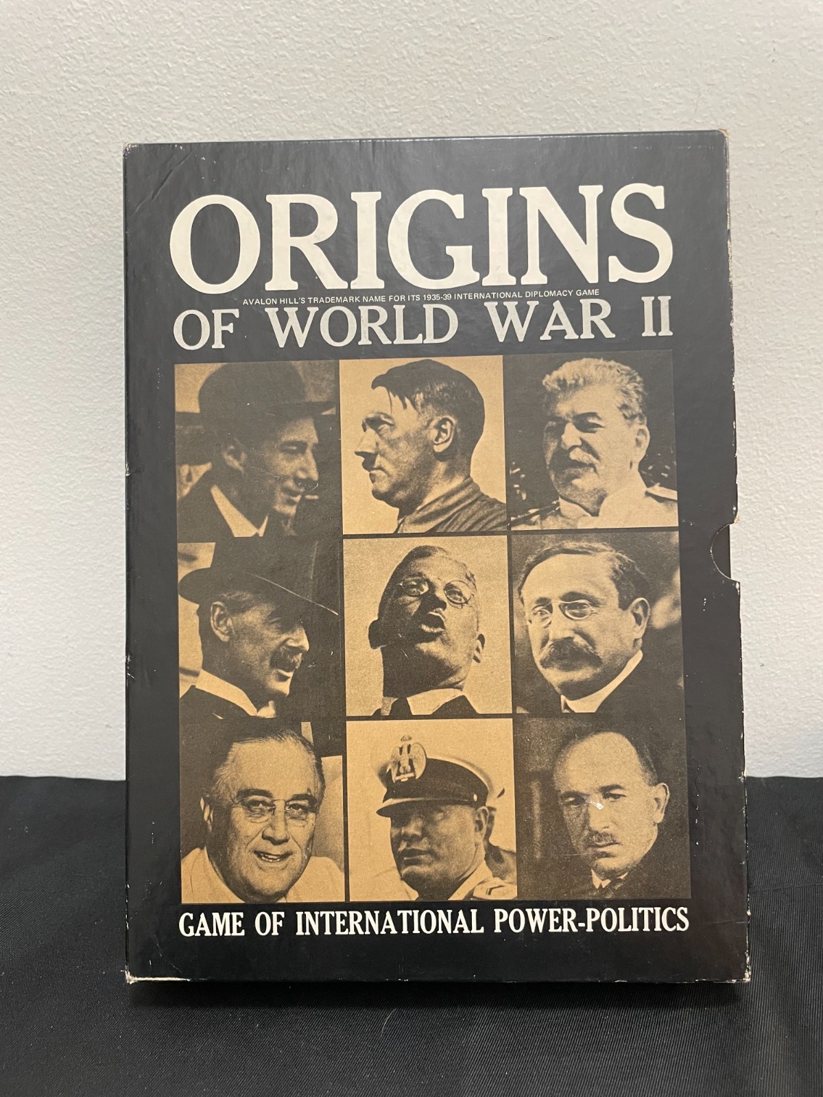 Origins of World War II Avalon Hill 1971 Bookcase Game Vintage Near Complete