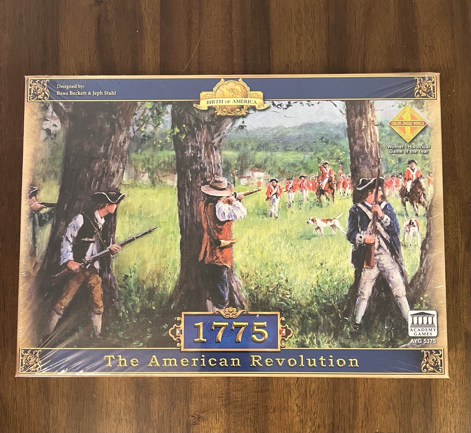 1775 Rebellion American Revolution Board Game Academy Games NEW SEALED