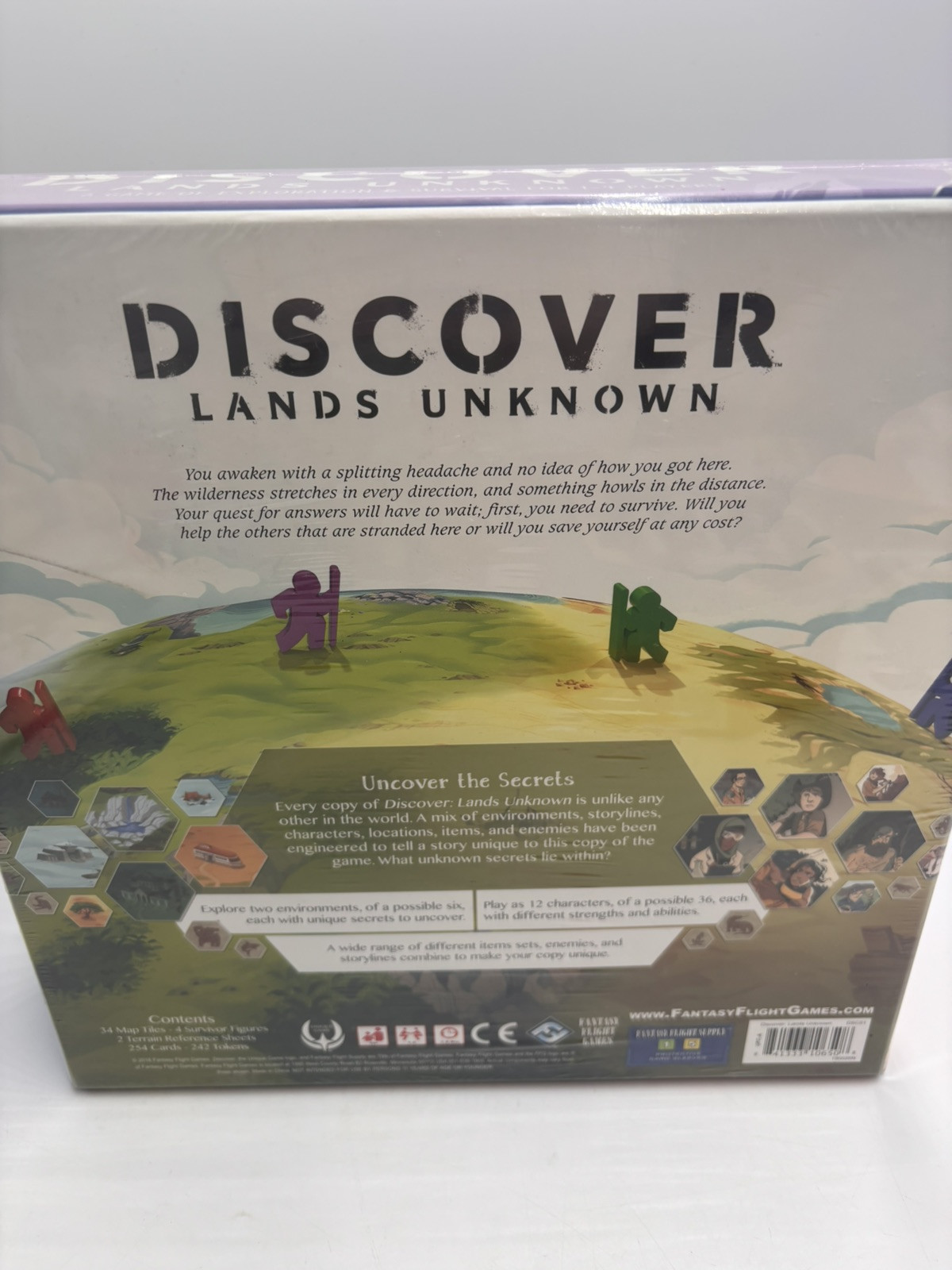 Brand New – Discover : Lands Unknown A Game of Exploration & Survival