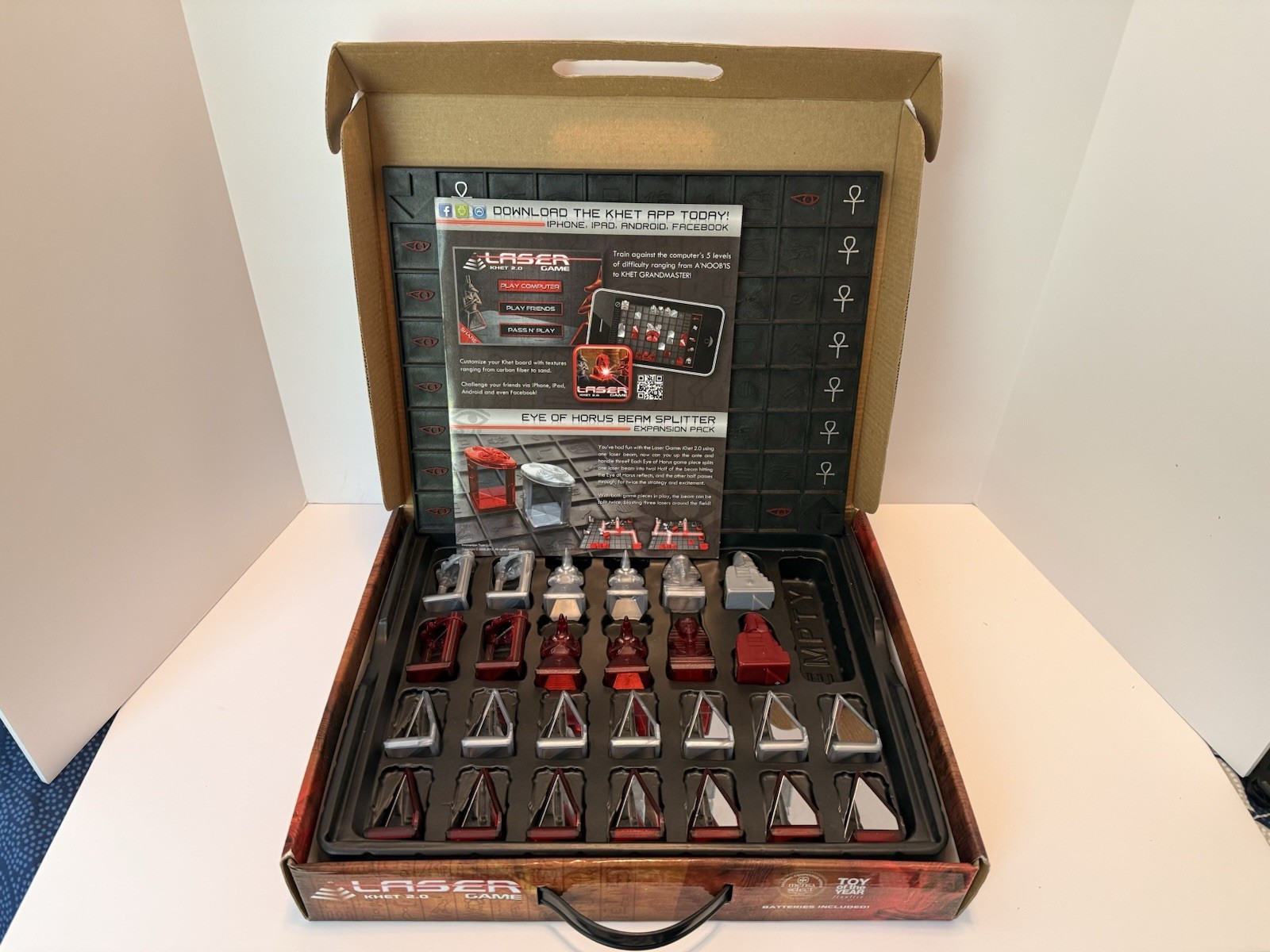 Laser Khet 2.0 Game Strategy 2010 Innovention Toys –Tested and Free Shipping
