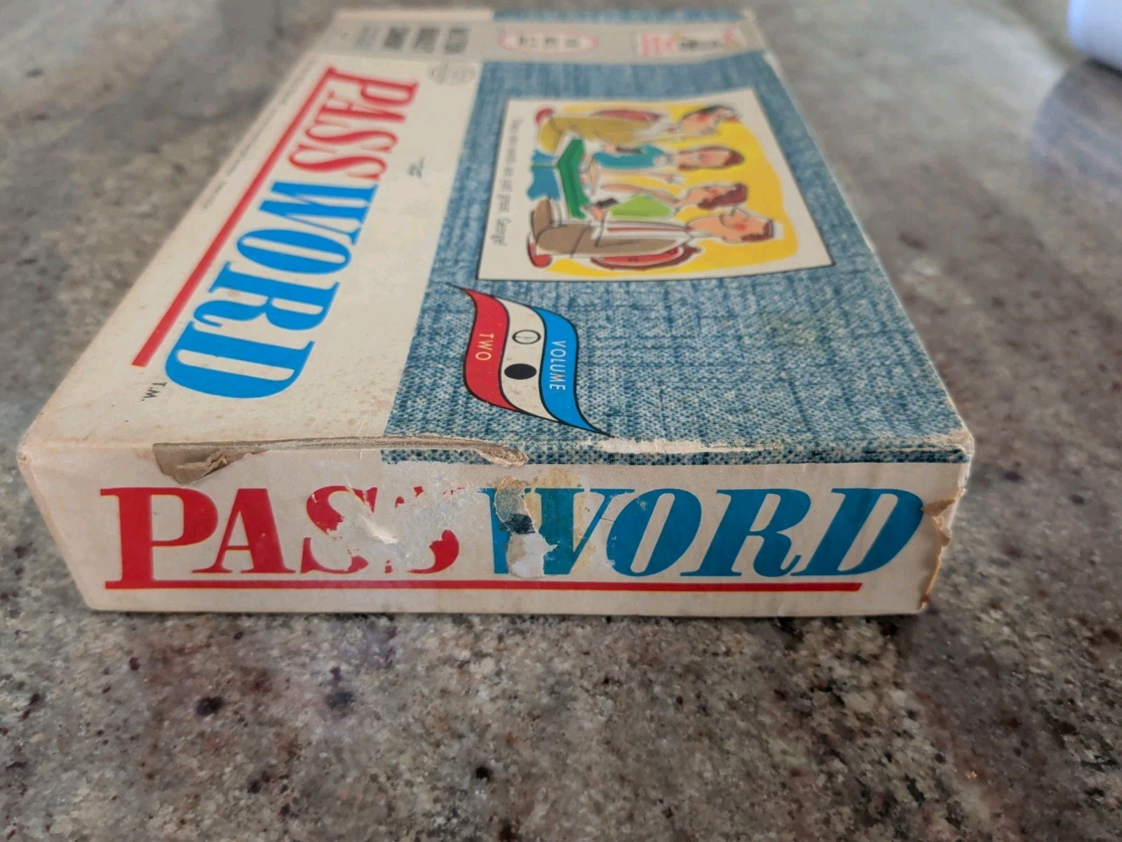 1962 PASSWORD Volume Two BOARD GAME Milton Bradley 4260 Complete