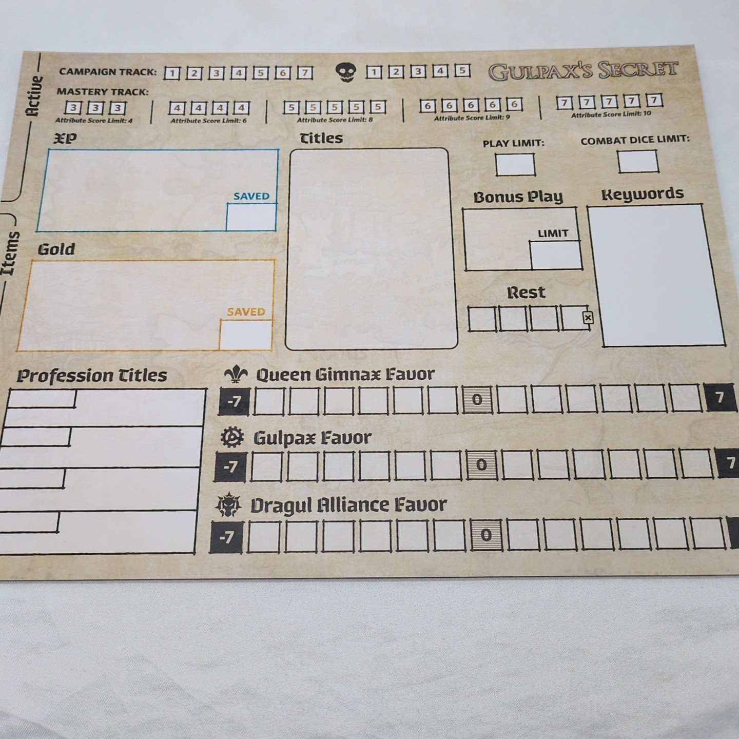 Roll Player Adventures Gulpax’s Secret Campaign Logs And Character Logs