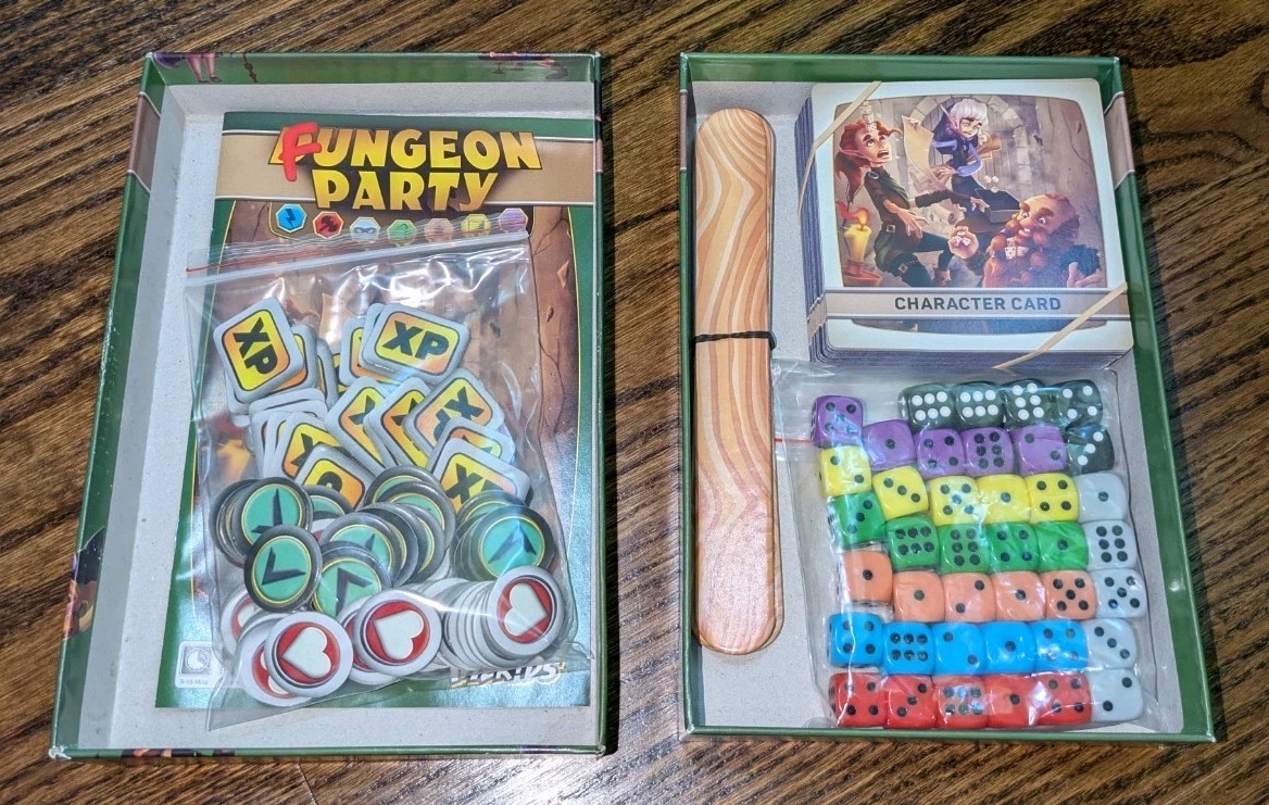 WizKids NECA Fungeon Party Fun Dungeon Crawler RPG Boardgame Meeple Quest 2018