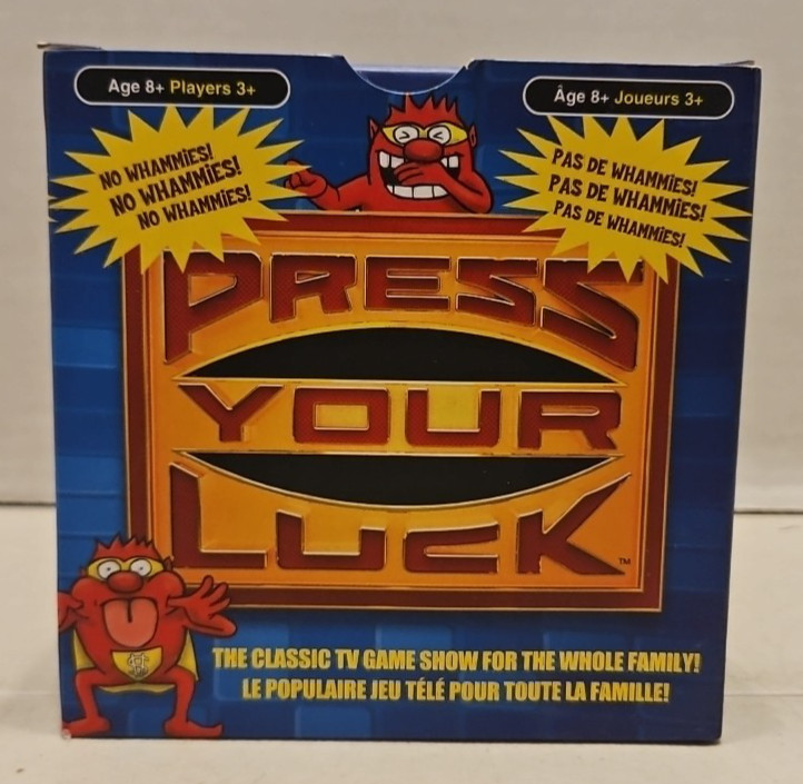Press Your Luck / Game Box By Imagination Gaming – New G