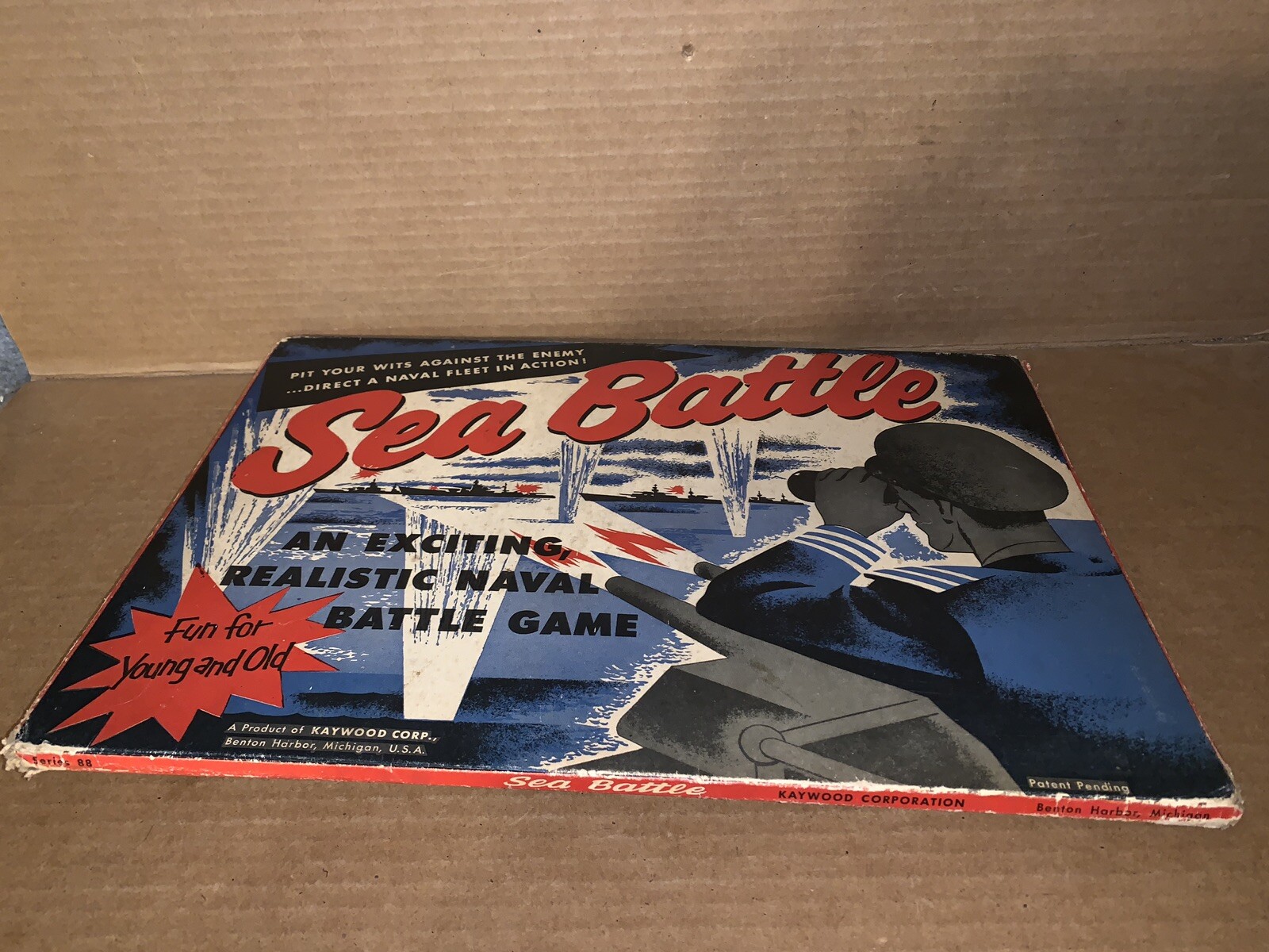 Vintage Sea Battle Realistic Naval Battle Game
