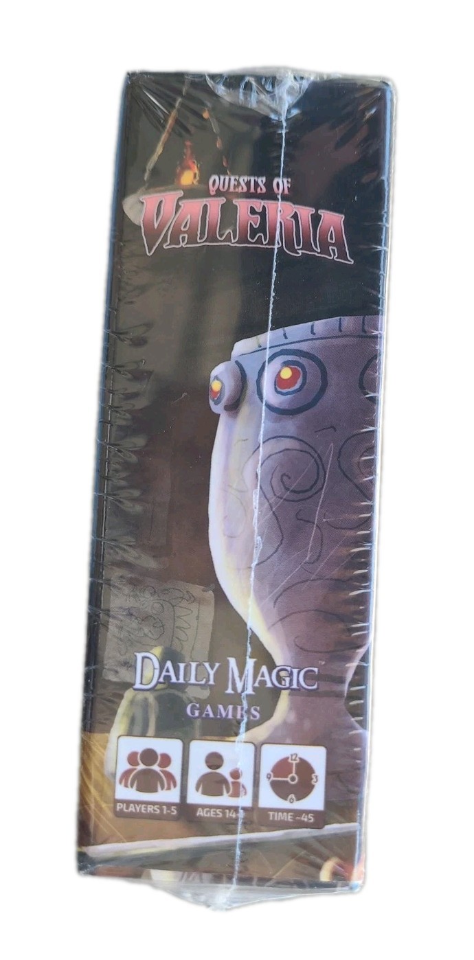 NEW Quests of Valeria Kickstarter Edition Board Card Game 2016 Daily Magic Games