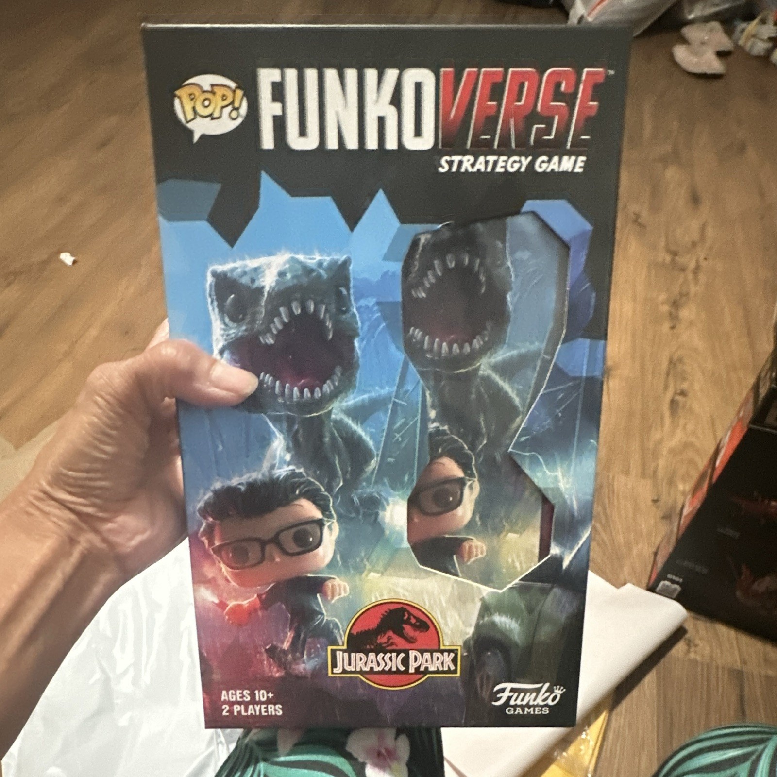 Funko Funkoverse Strategy Game Jurassic Park Exclusive Figures 2 Players 10+ 101
