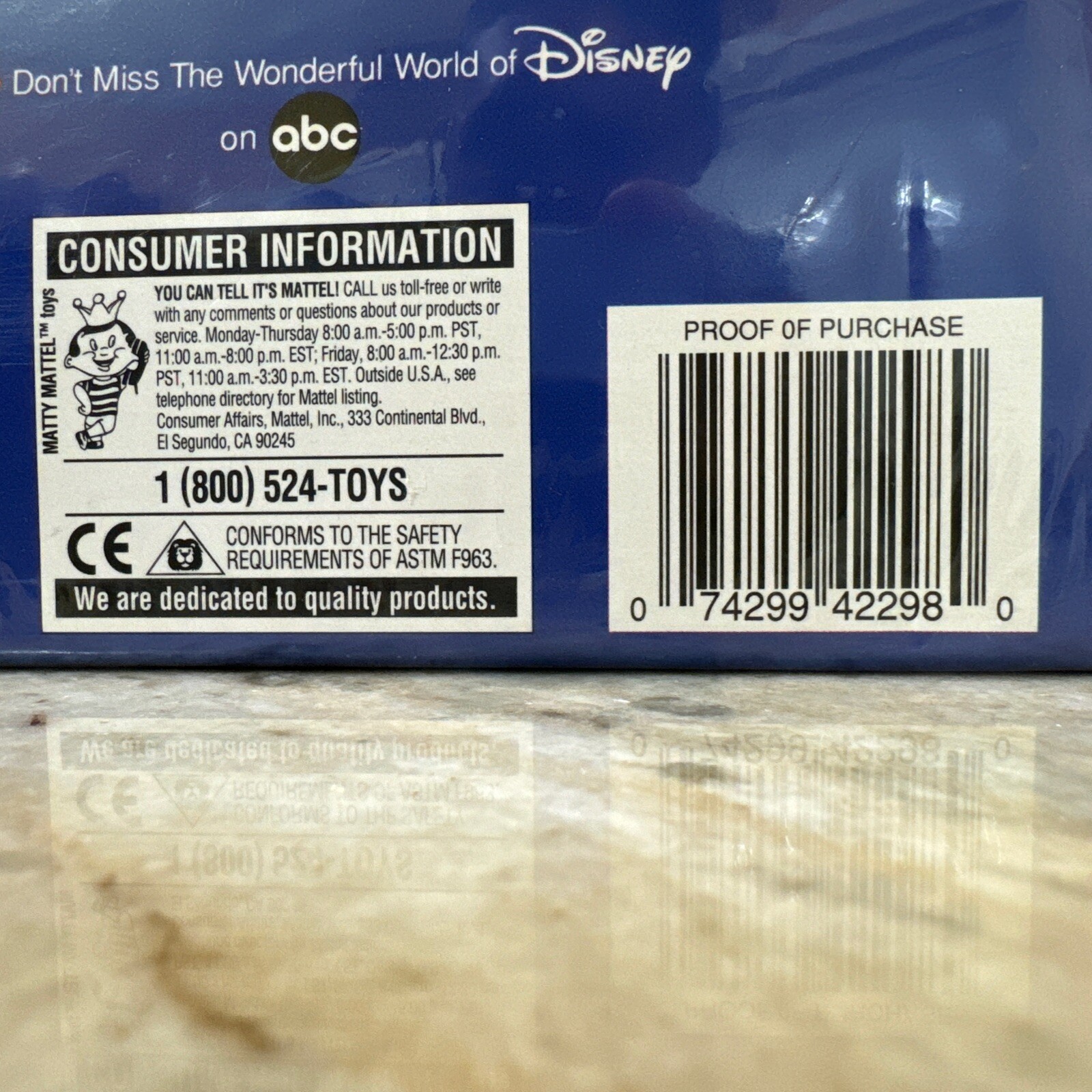 Mattel Wonderful World of Disney Charades Game Metal Tin 1999 Brand New Sealed.
