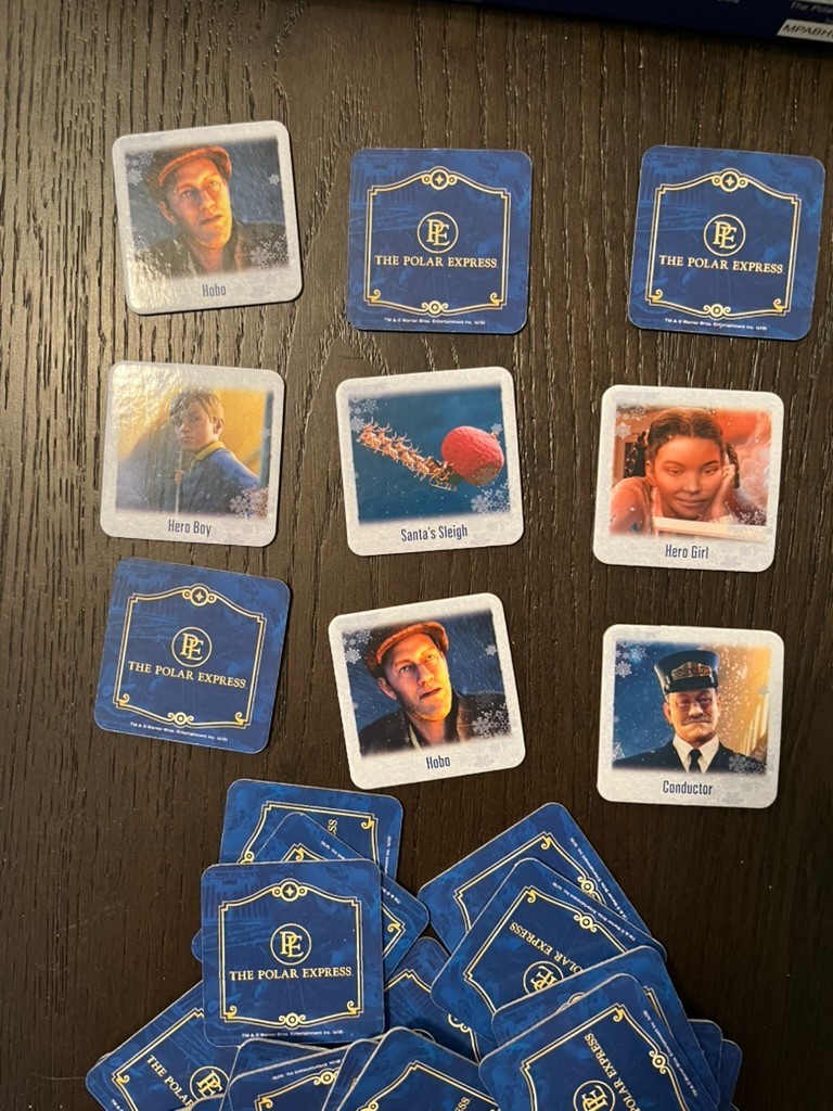 The Polar Express Matching Game by Masterpieces and 100 pc Jigsaw Puzzle