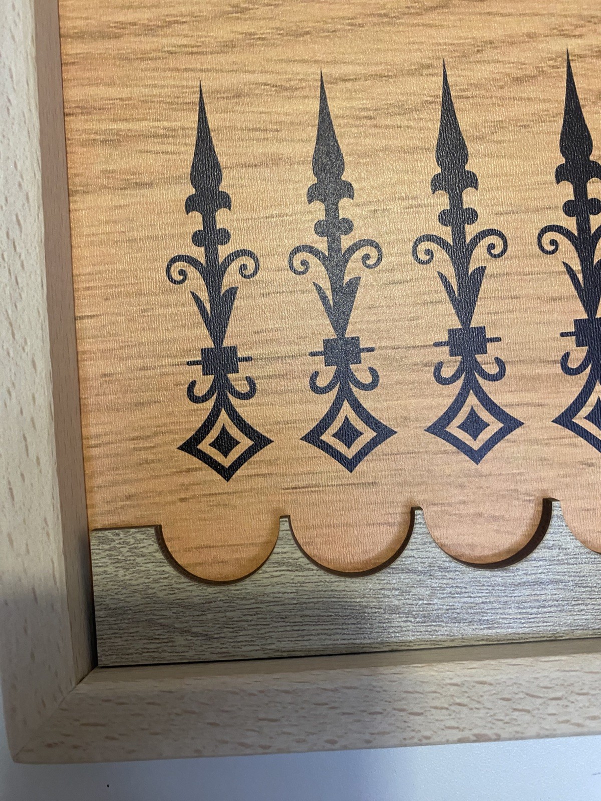 backgammon Handmade Wooden Backgammon Set “eastern” – Large Board 40-40 см