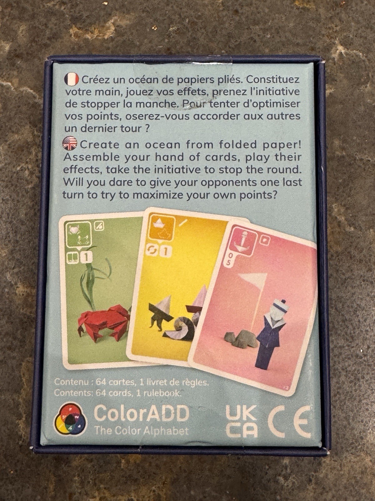 Sea Salt & Paper Card Game In Box. New!