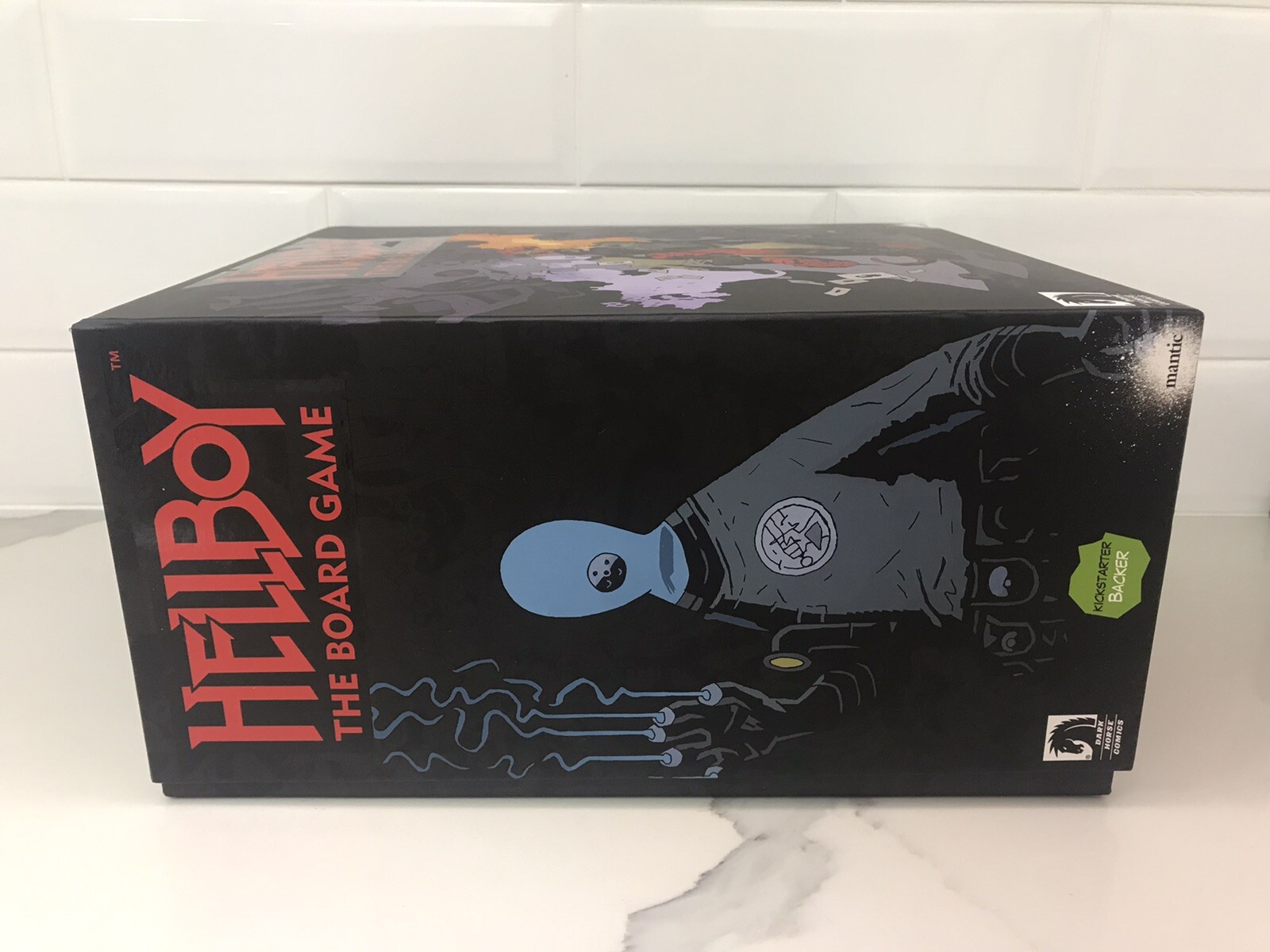 Hellboy The Board Game Kickstarter Backer Exclusive Set Bundle Dark Horse Mantic