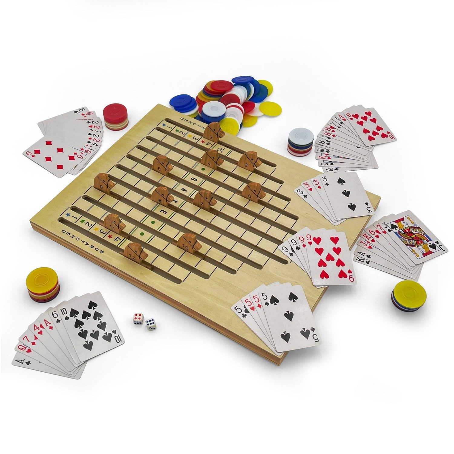 CHH The Racing Horse Game – Classic Family Board Game – Quality Construction …