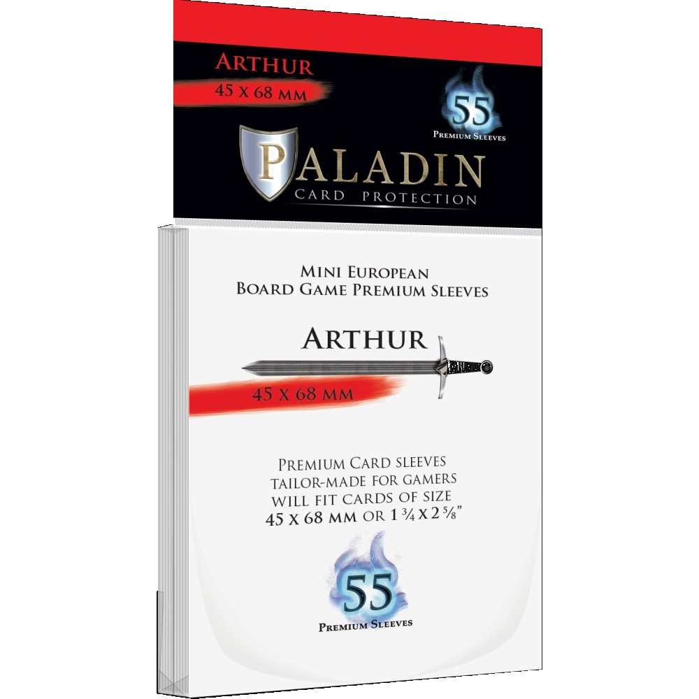 PALADIN PROTECTION Paladin Card Protection Arthur 45 X 68 Mm (55) Mini Europea