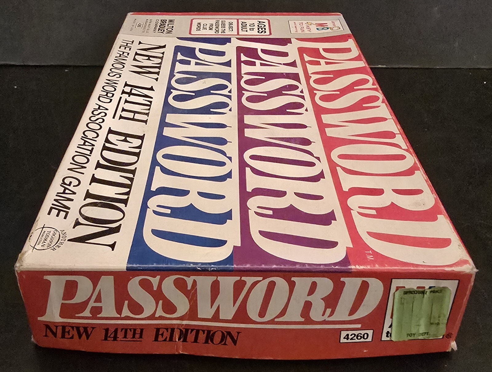 Vintage 1973 Password 14th Edition Game from Milton Bradley 4260 100% Complete