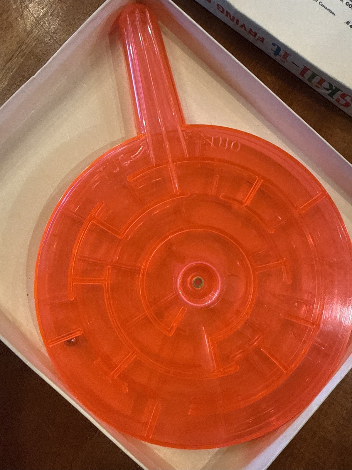 Vintage 1966 Milton Bradley SKILL-IT Frying Pan Maze Game with Original Box