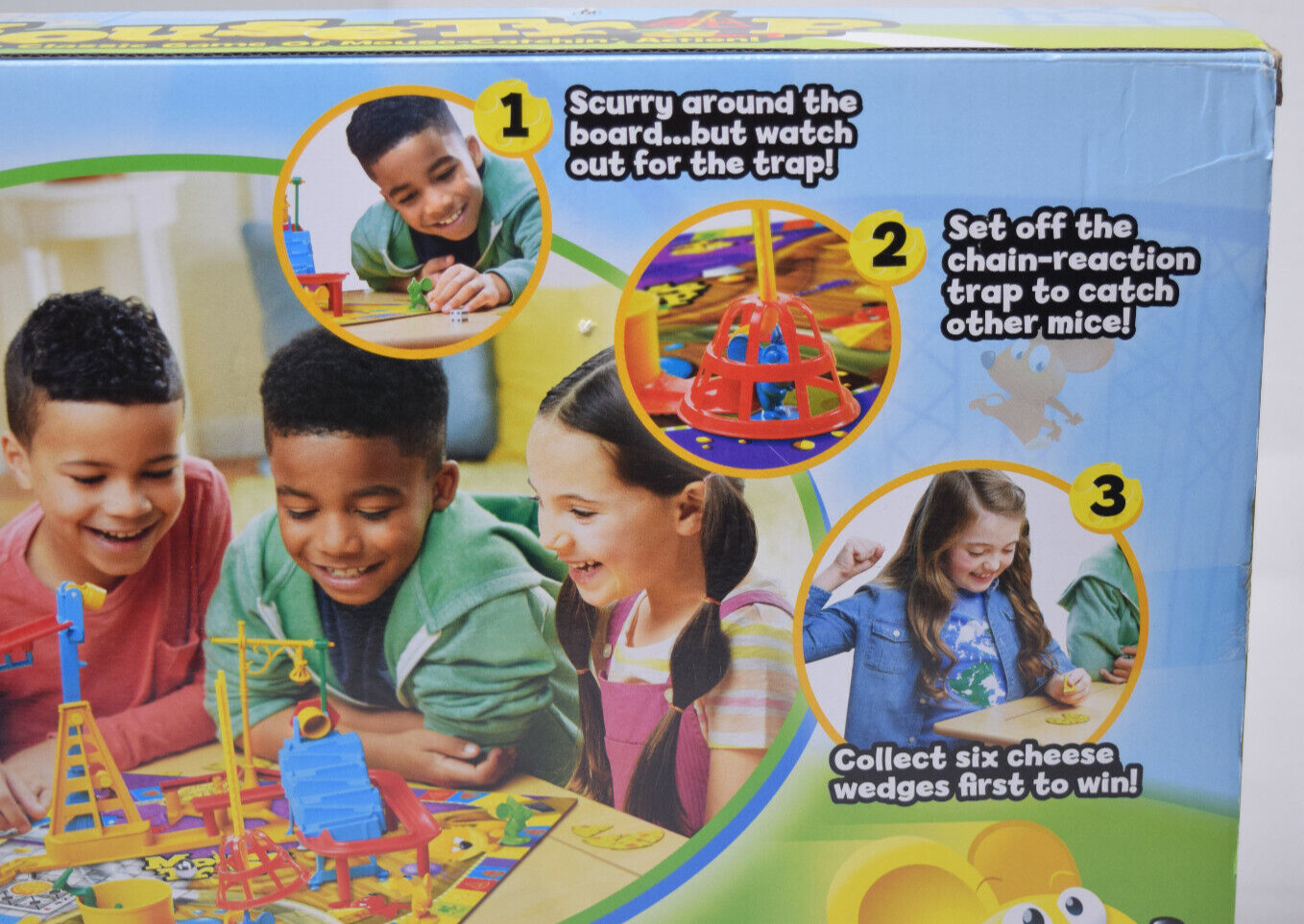 2005 Mouse Trap Board Game by Milton Bradley Complete Open box