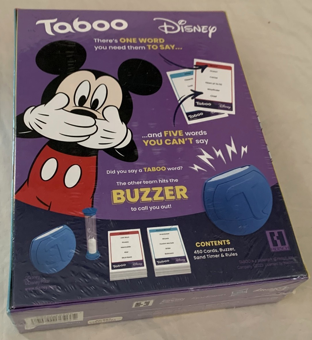 Sealed Disney Taboo Game 2023