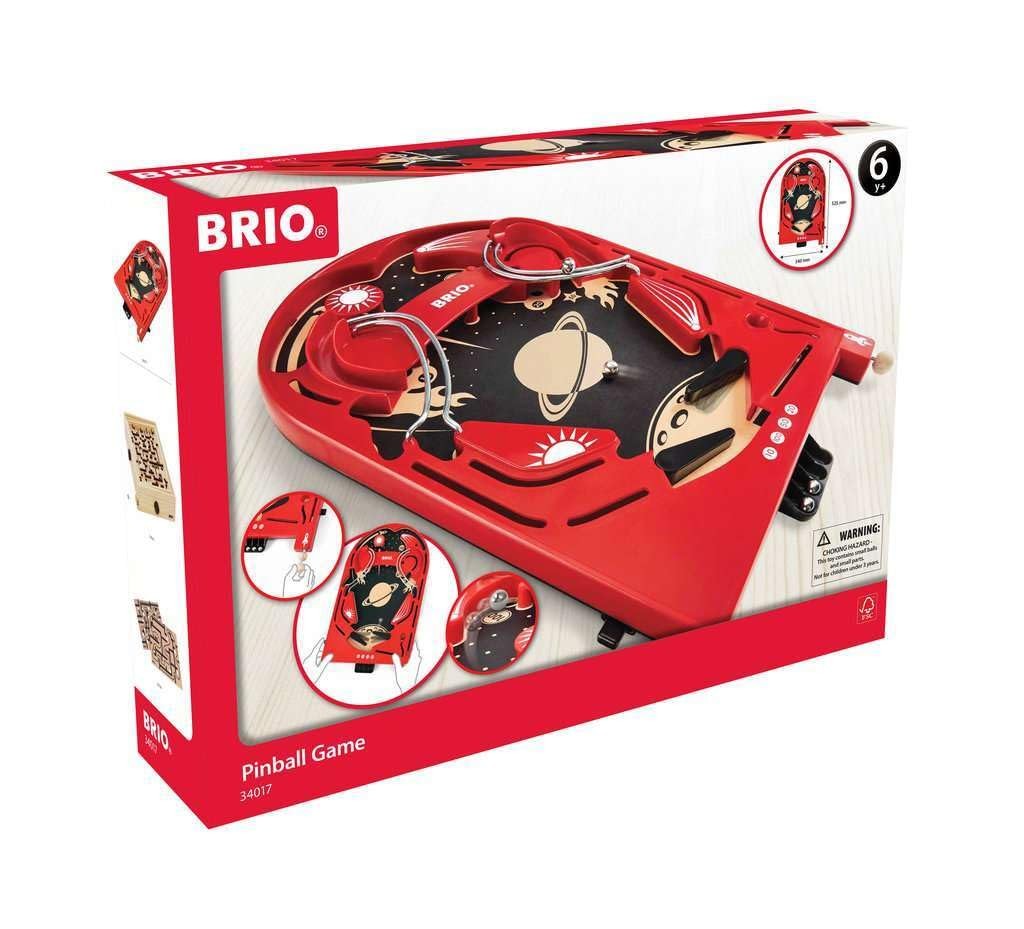 BRIO 34017 Pinball Game – Classic Vintage Arcade Style | Engaging Brain Game…