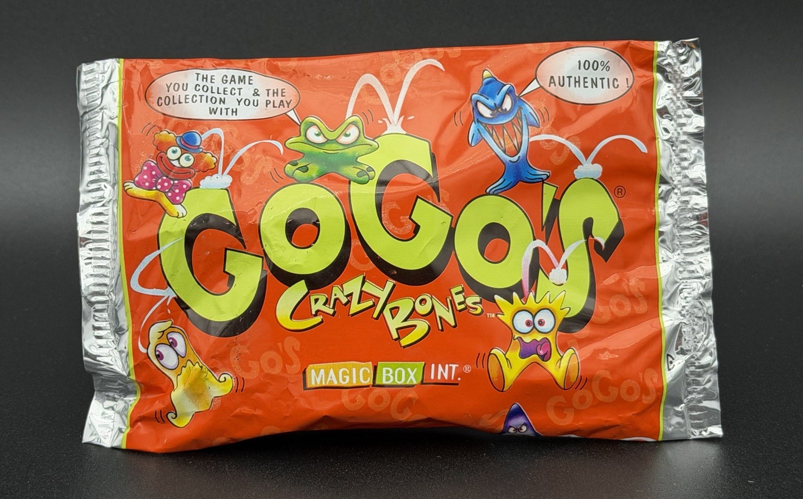 Classic Crazy Bones New Generation Sharkey Variant Sealed Pack Europe