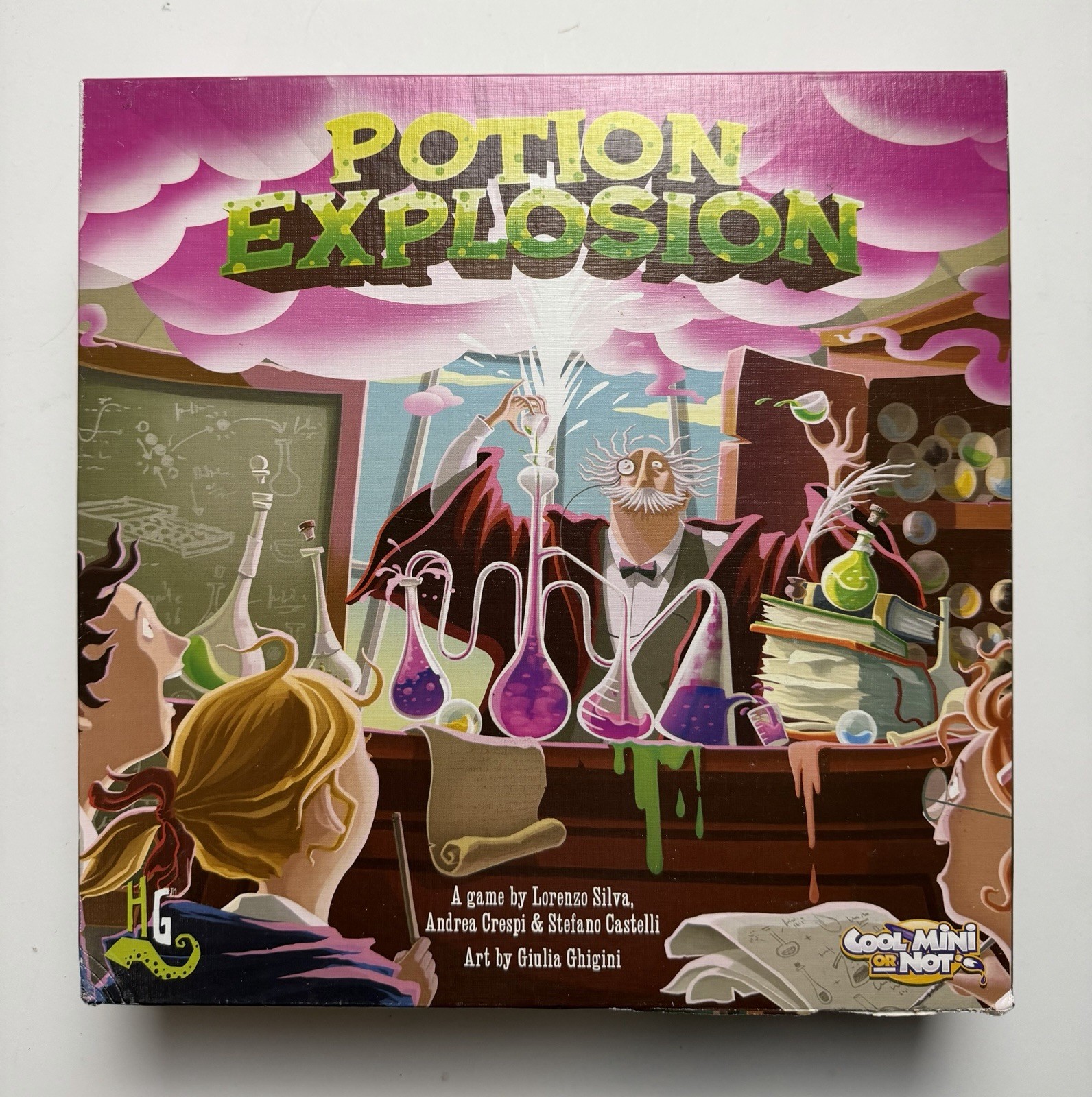 Potion Explosion Board Game 2016 Horrible Games , Complete!