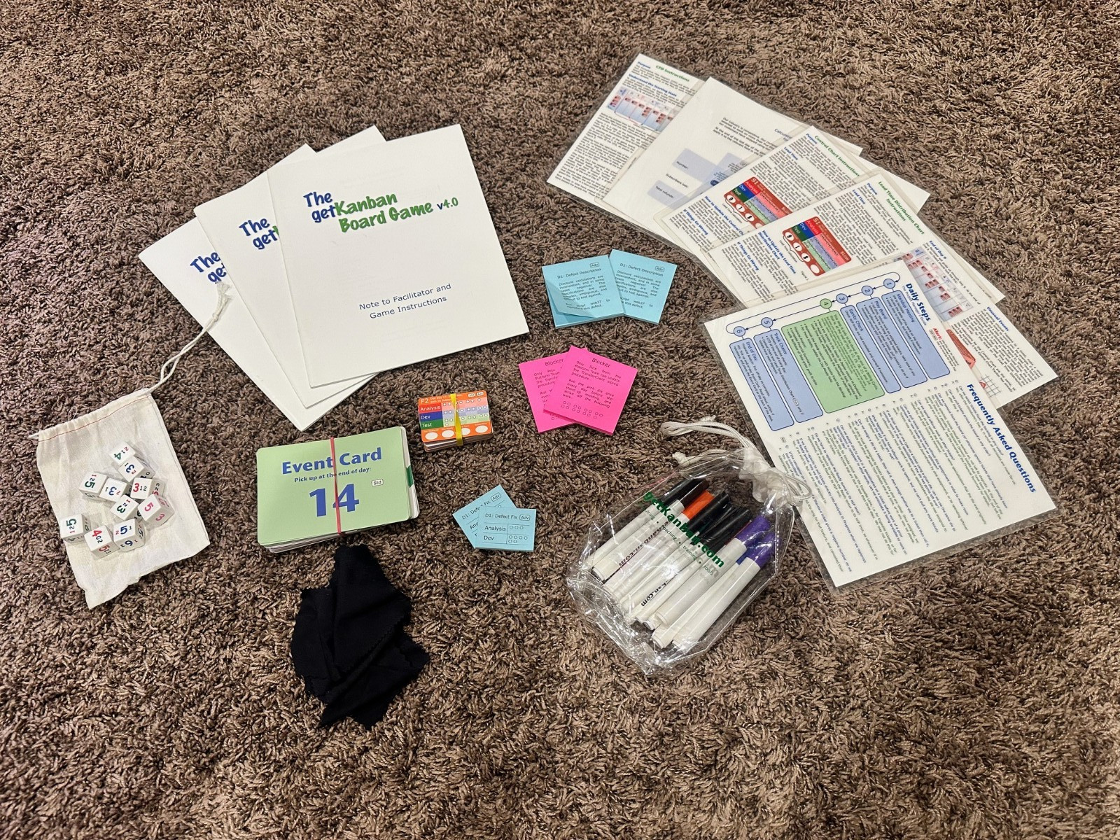 The getKanban Board Game | Learn Kanban | Perfect For Consultants/Corporations