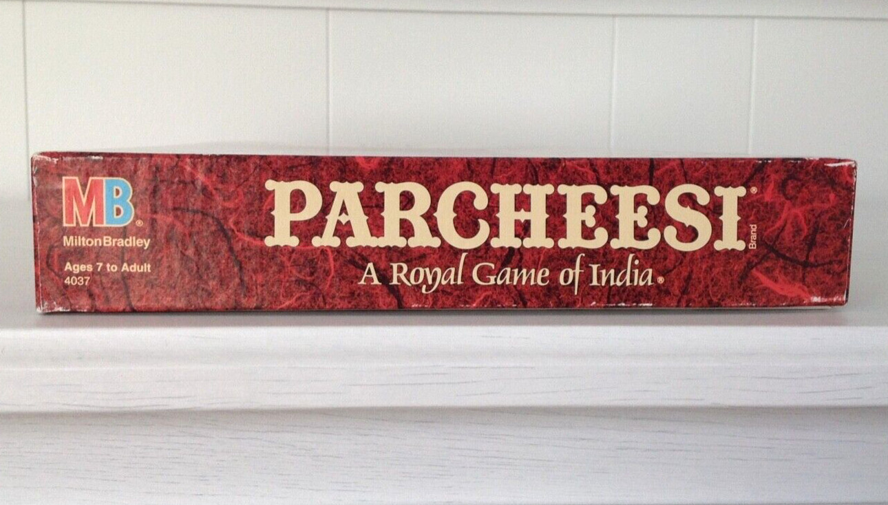 Vintage Milton Bradley PARCHEESI – Royal Game Of India – 1989 – Complete