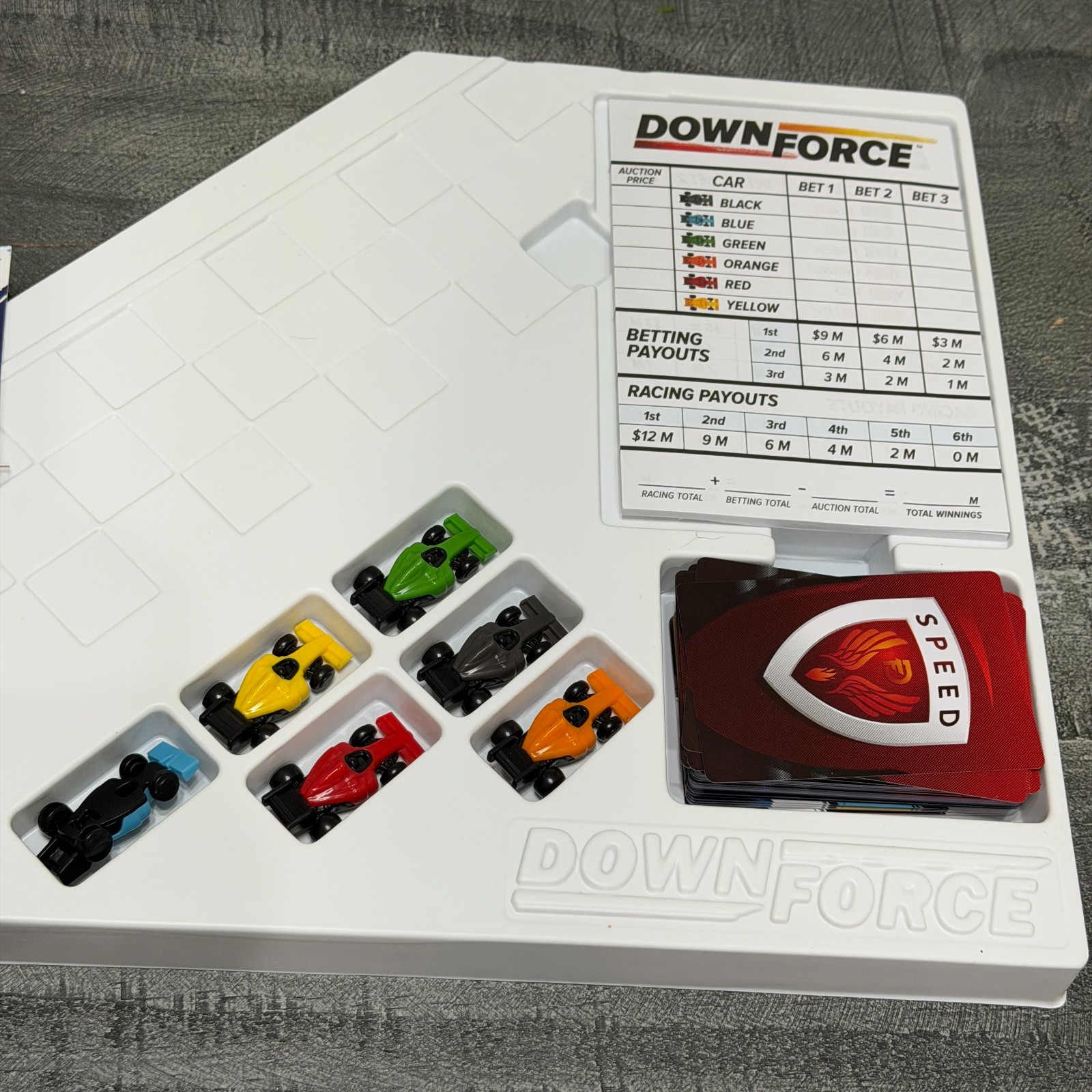 Restoration Games Wolfgang Kramer’s Downforce Board Game